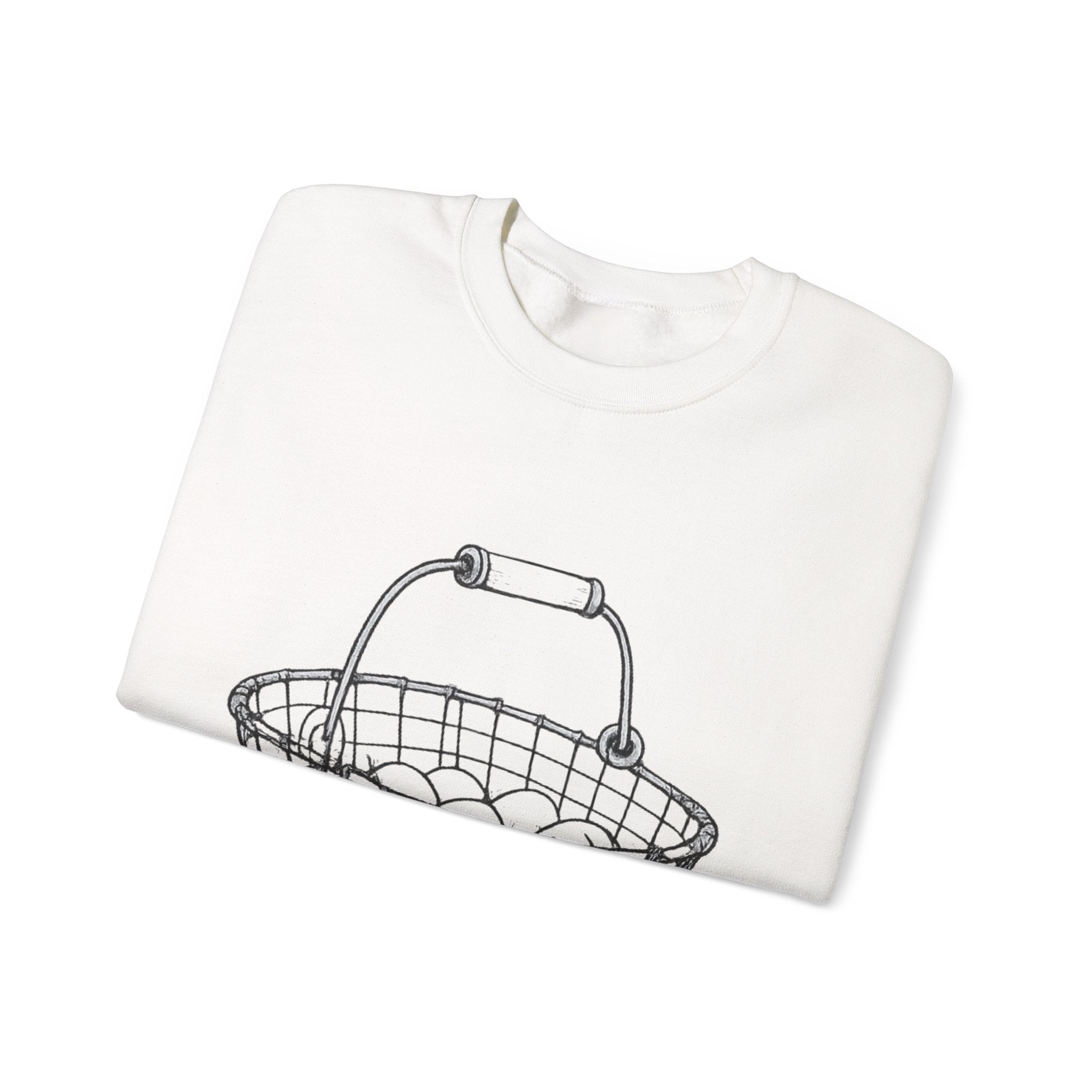 Basket of eggs Crewneck Sweatshirt