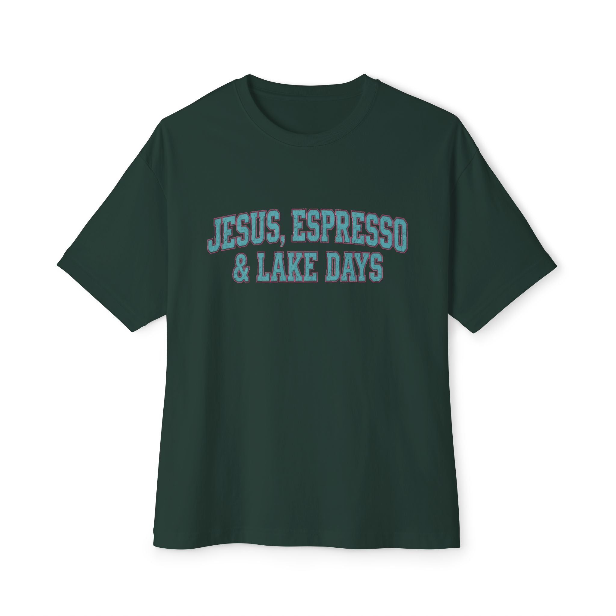 Jesus, Espresso and Lake Days Tee