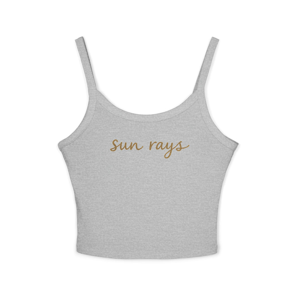 sun rays (Large font) Tank Top