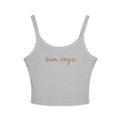 sun rays (Large font) Tank Top