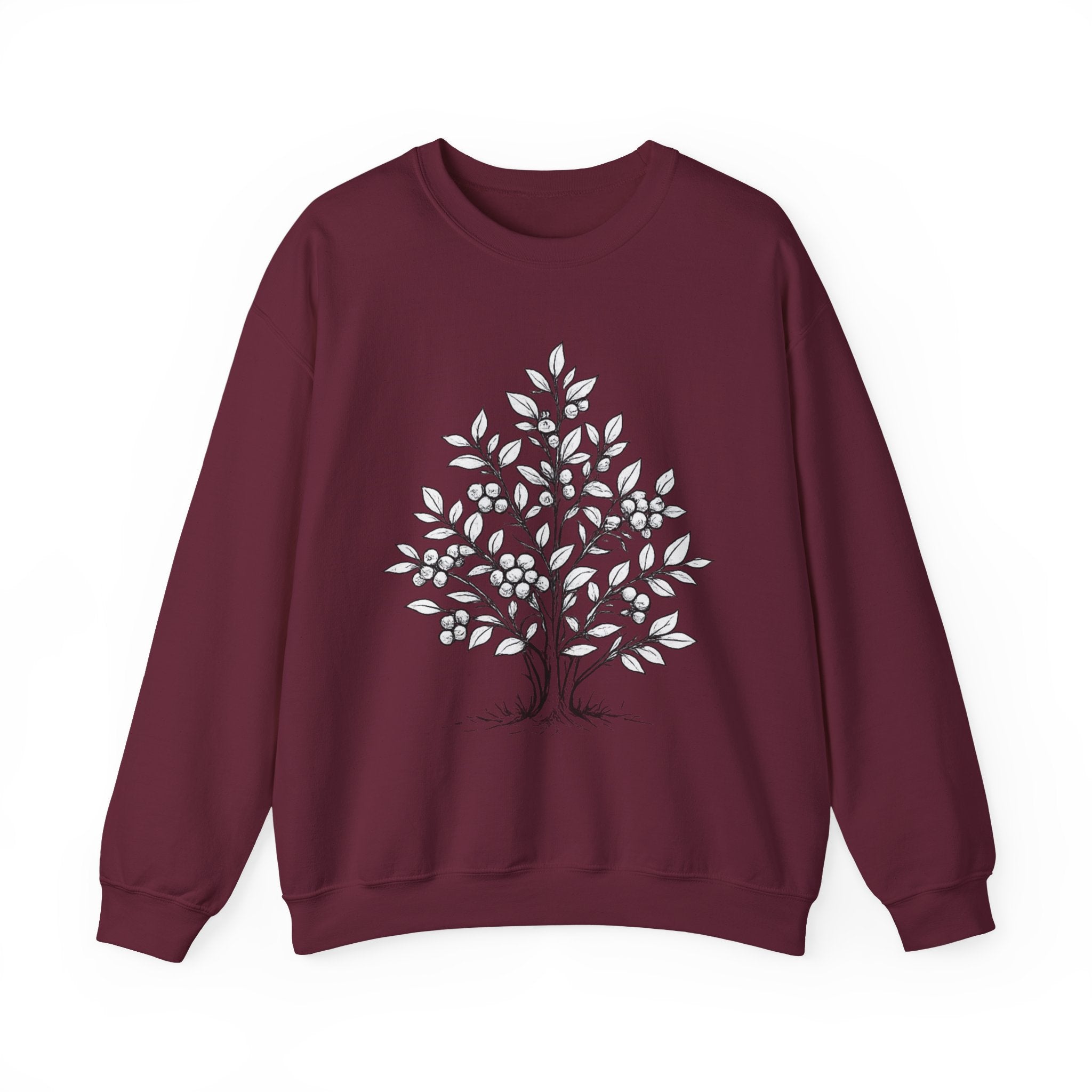 Blueberry bush Crewneck Sweatshirt
