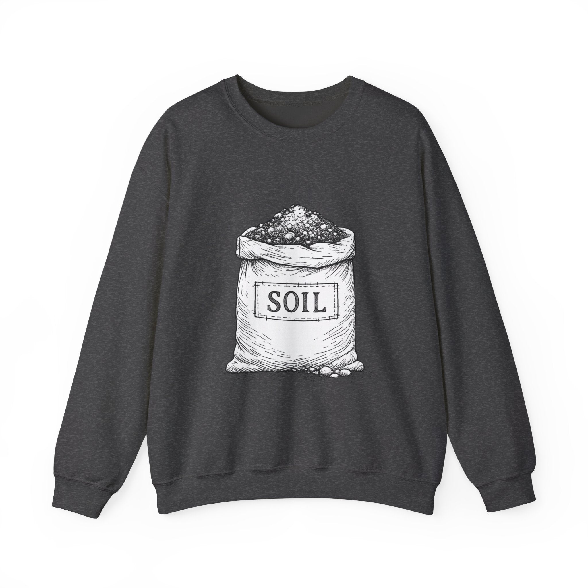 Garden Soil Bag Crewneck Sweatshirt — Gardener Gift