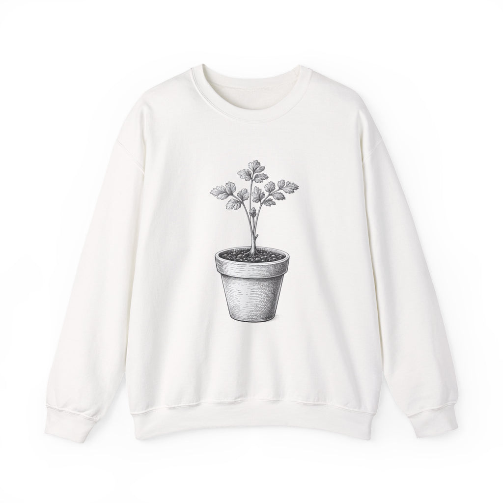 Cilantro Seedling Crewneck Sweatshirt