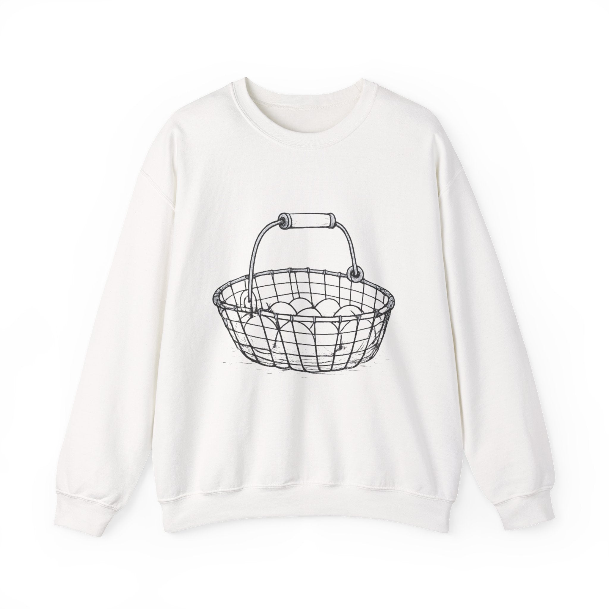 Basket of eggs Crewneck Sweatshirt