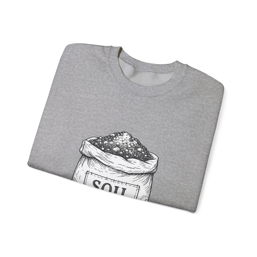 Garden Soil Bag Crewneck Sweatshirt — Gardener Gift
