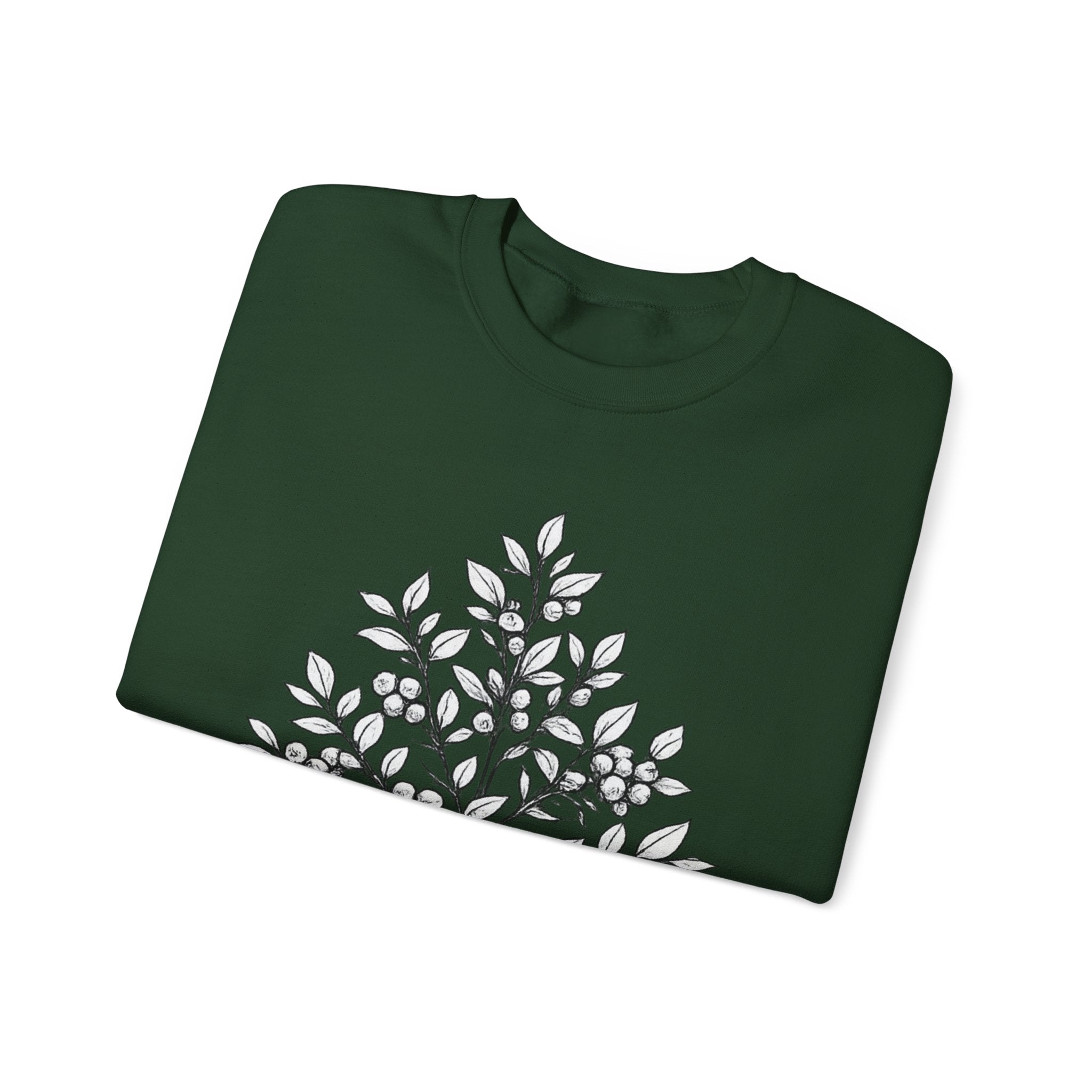 Blueberry bush Crewneck Sweatshirt