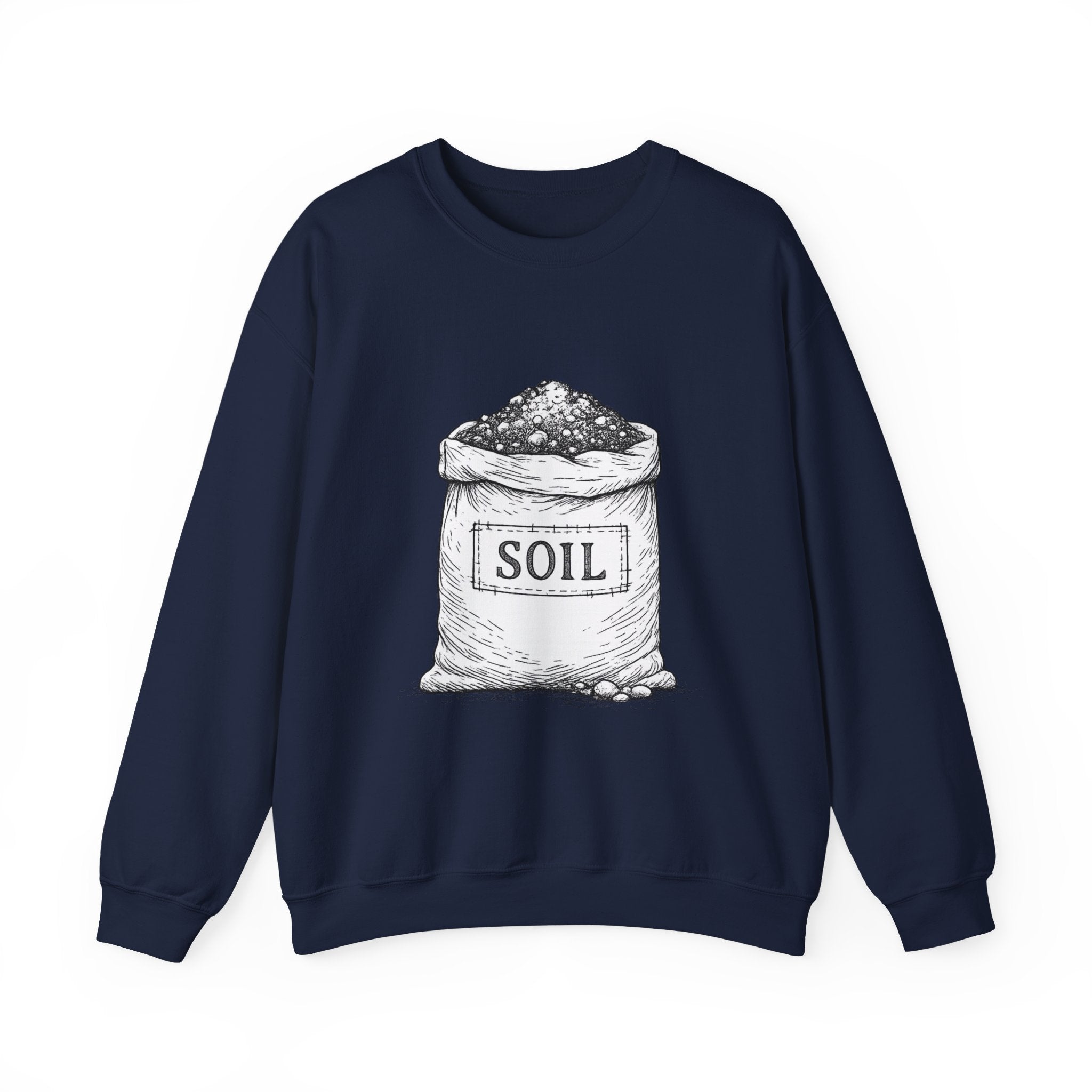 Garden Soil Bag Crewneck Sweatshirt — Gardener Gift