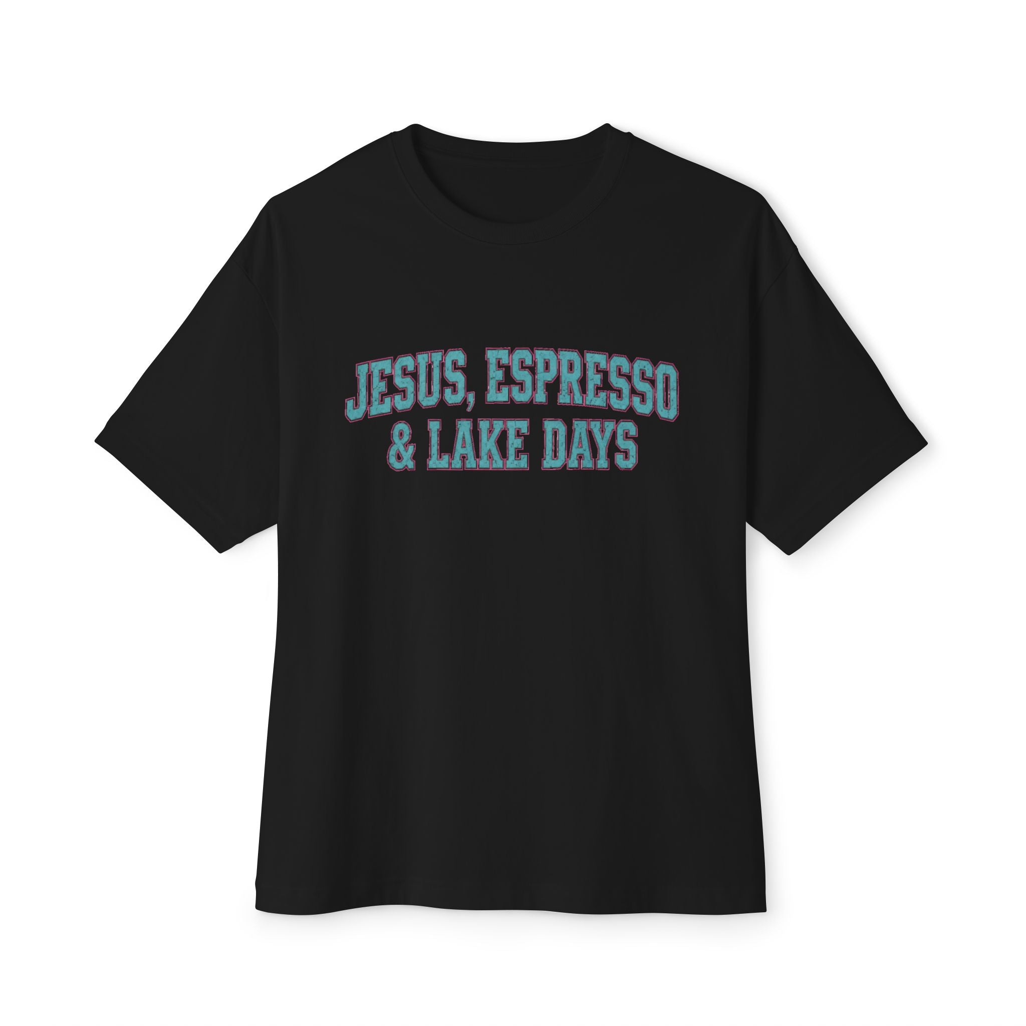 Jesus, Espresso and Lake Days Tee