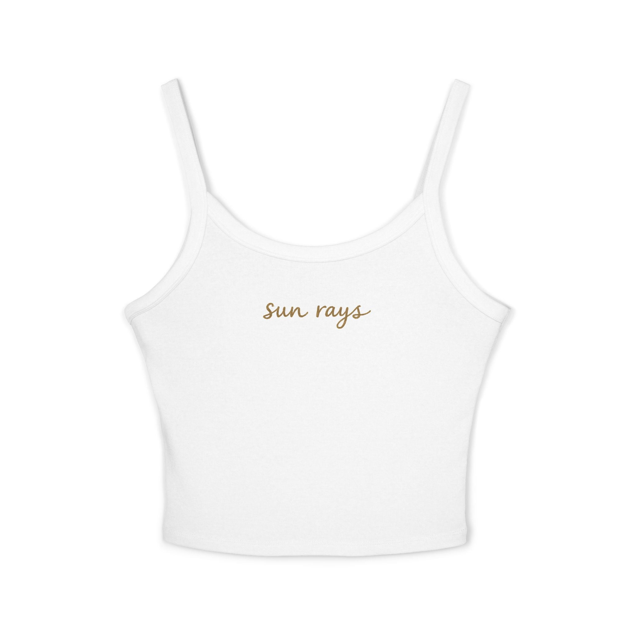 sun rays (small font) Tank Top