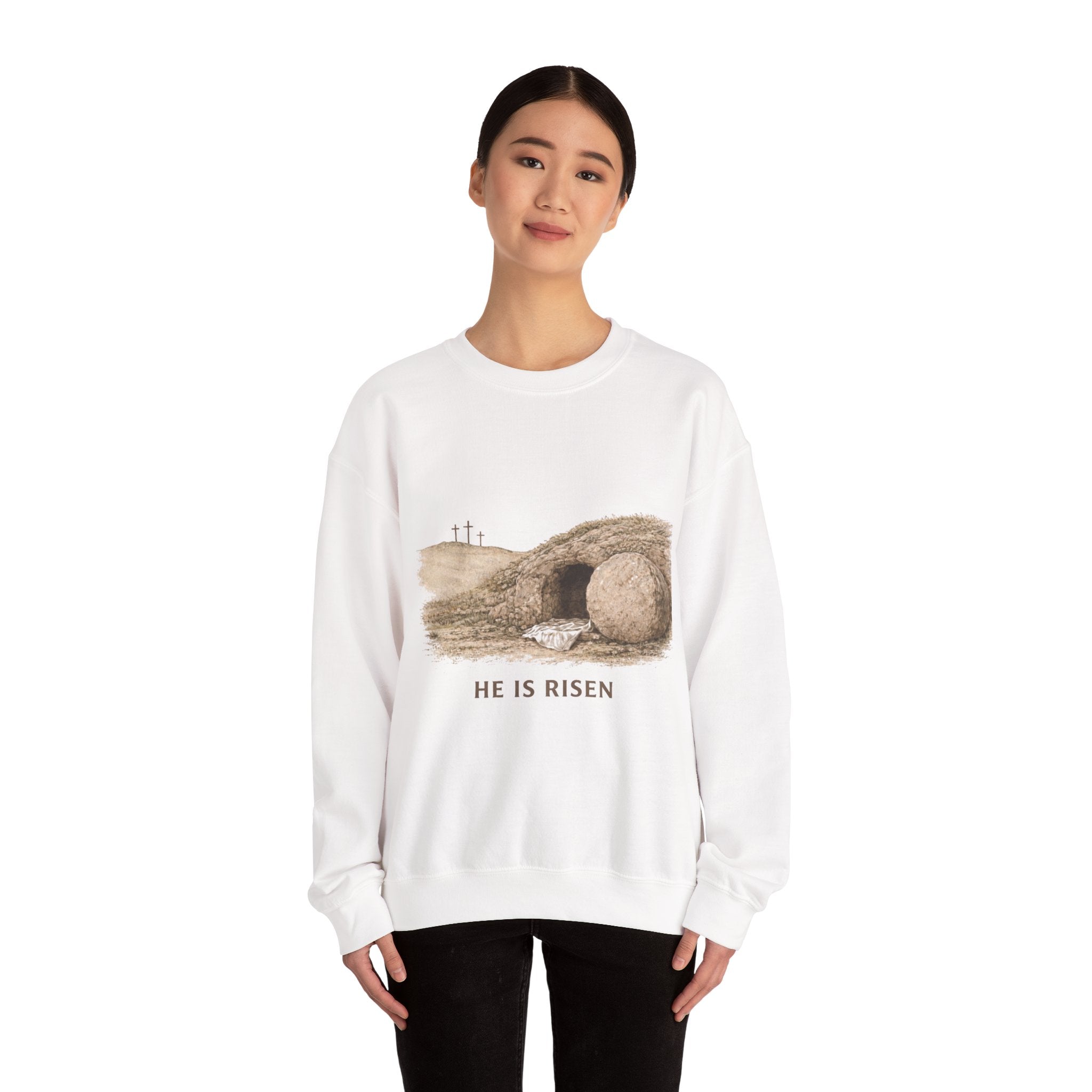 He Is Risen Crewneck Sweatshirt
