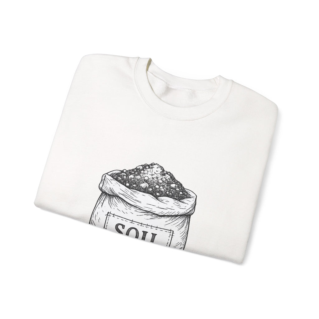 Garden Soil Bag Crewneck Sweatshirt — Gardener Gift