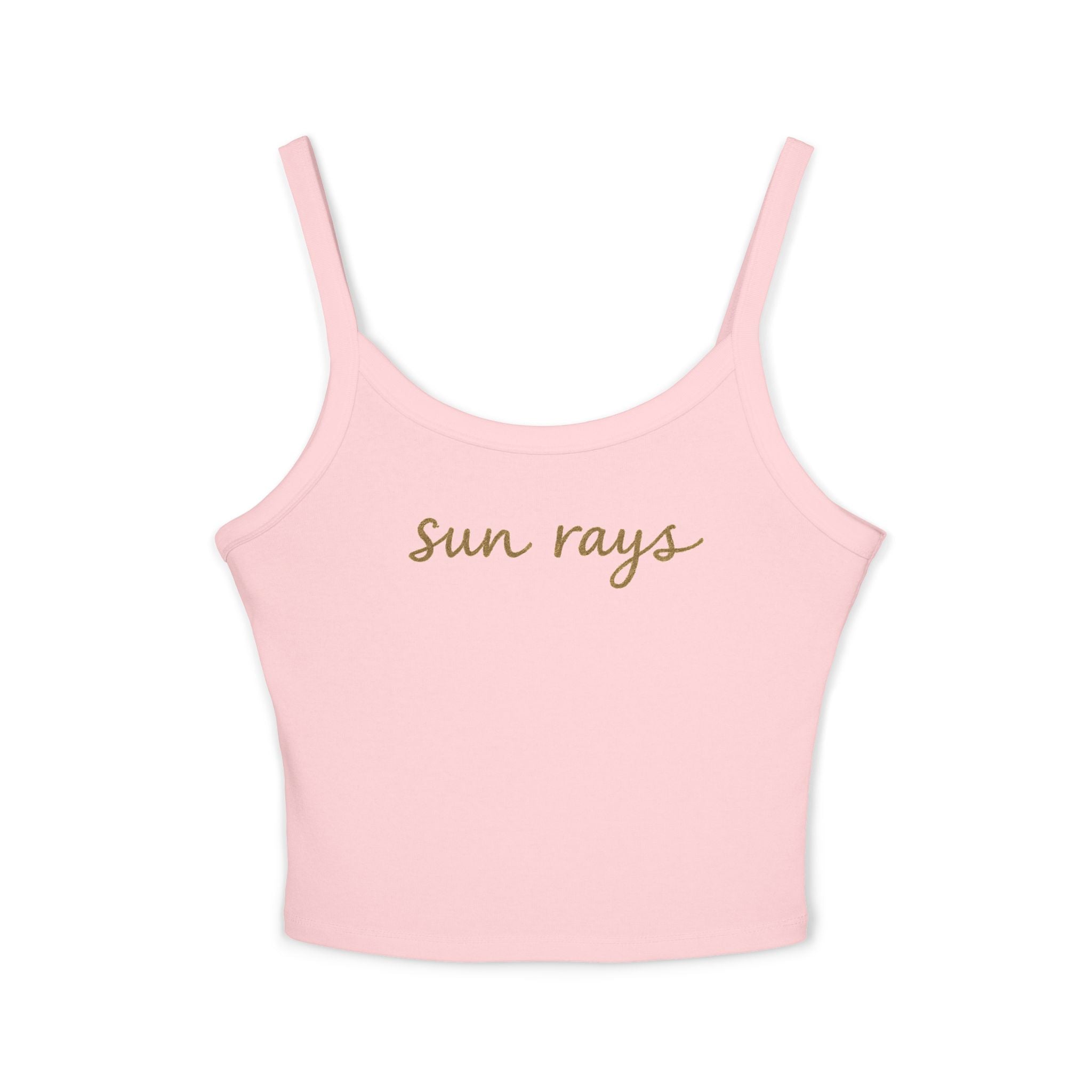 sun rays (Large font) Tank Top