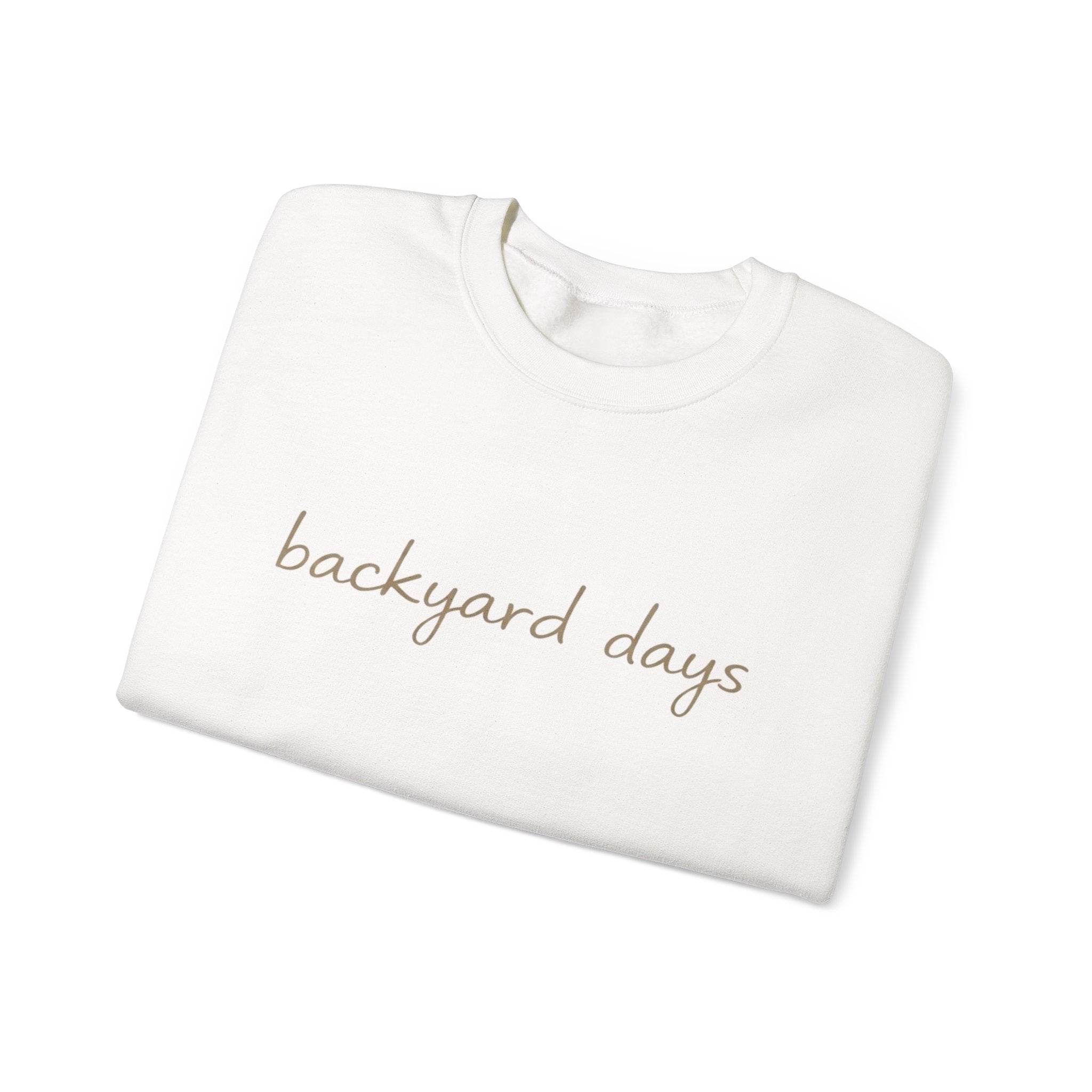 Backyard days Crewneck Sweatshirt