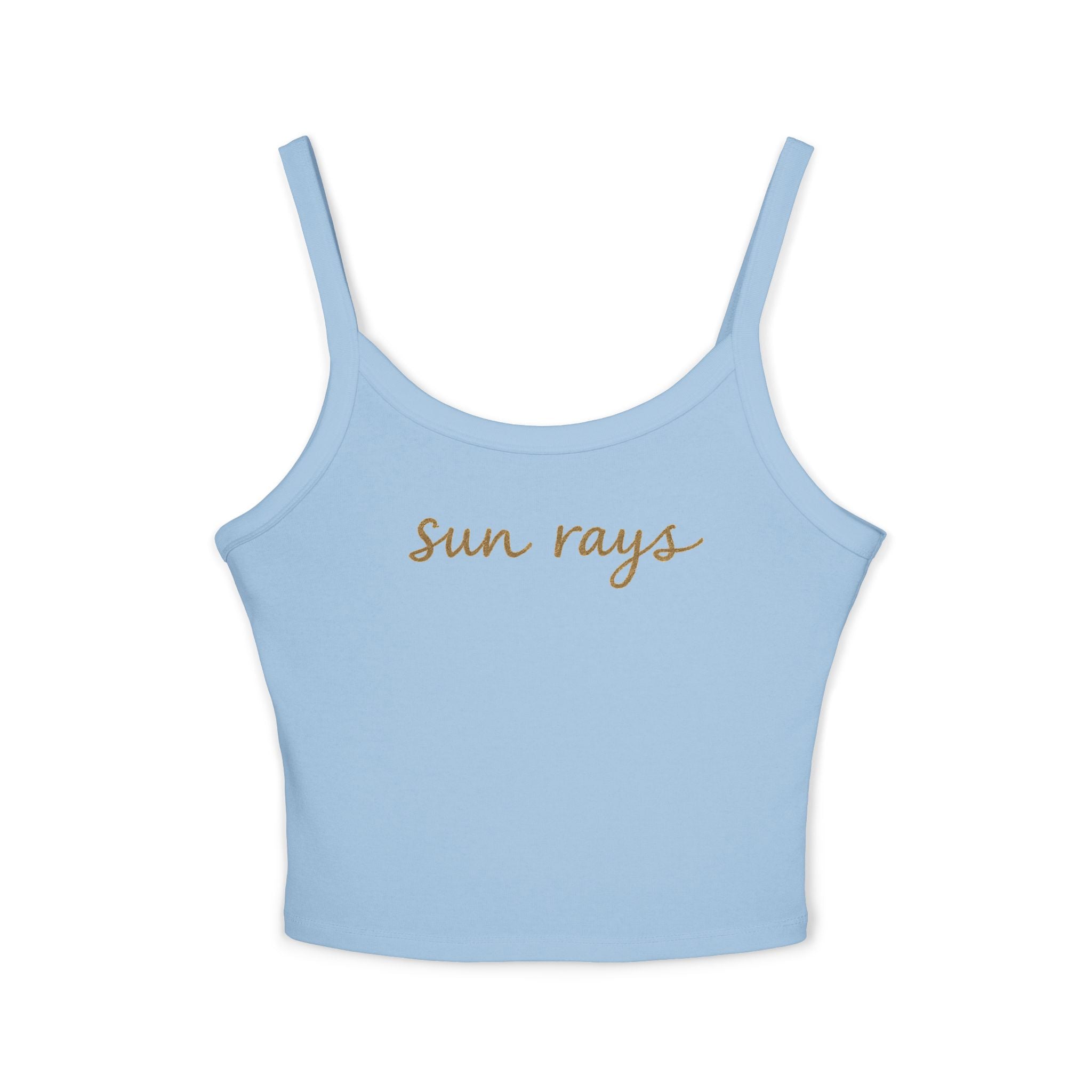 sun rays (Large font) Tank Top