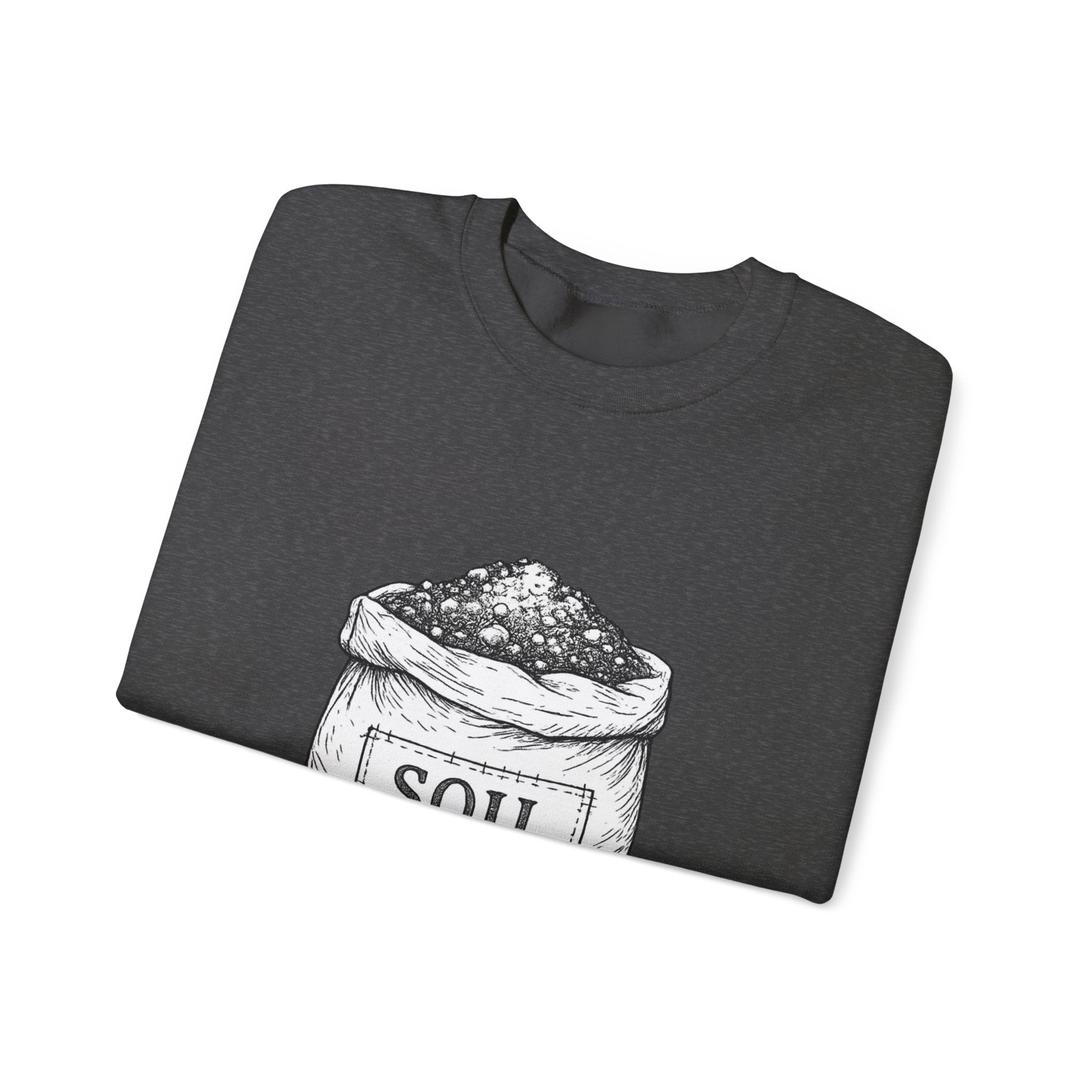 Garden Soil Bag Crewneck Sweatshirt — Gardener Gift