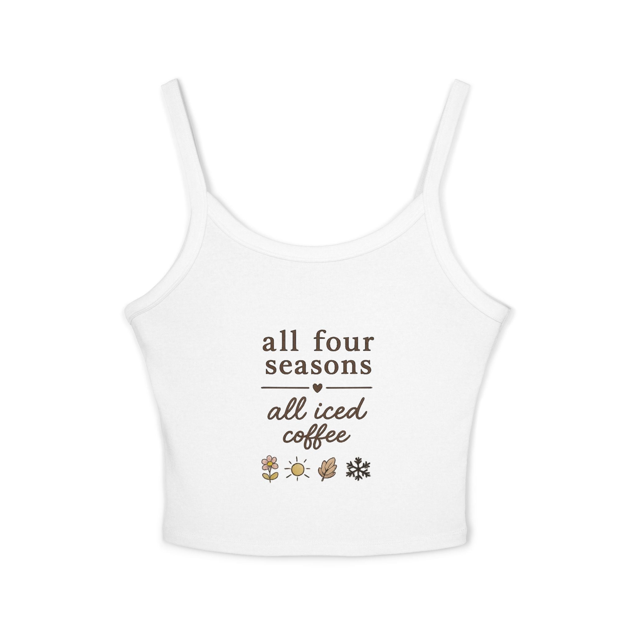 All four seasons - all iced coffee Tank Top