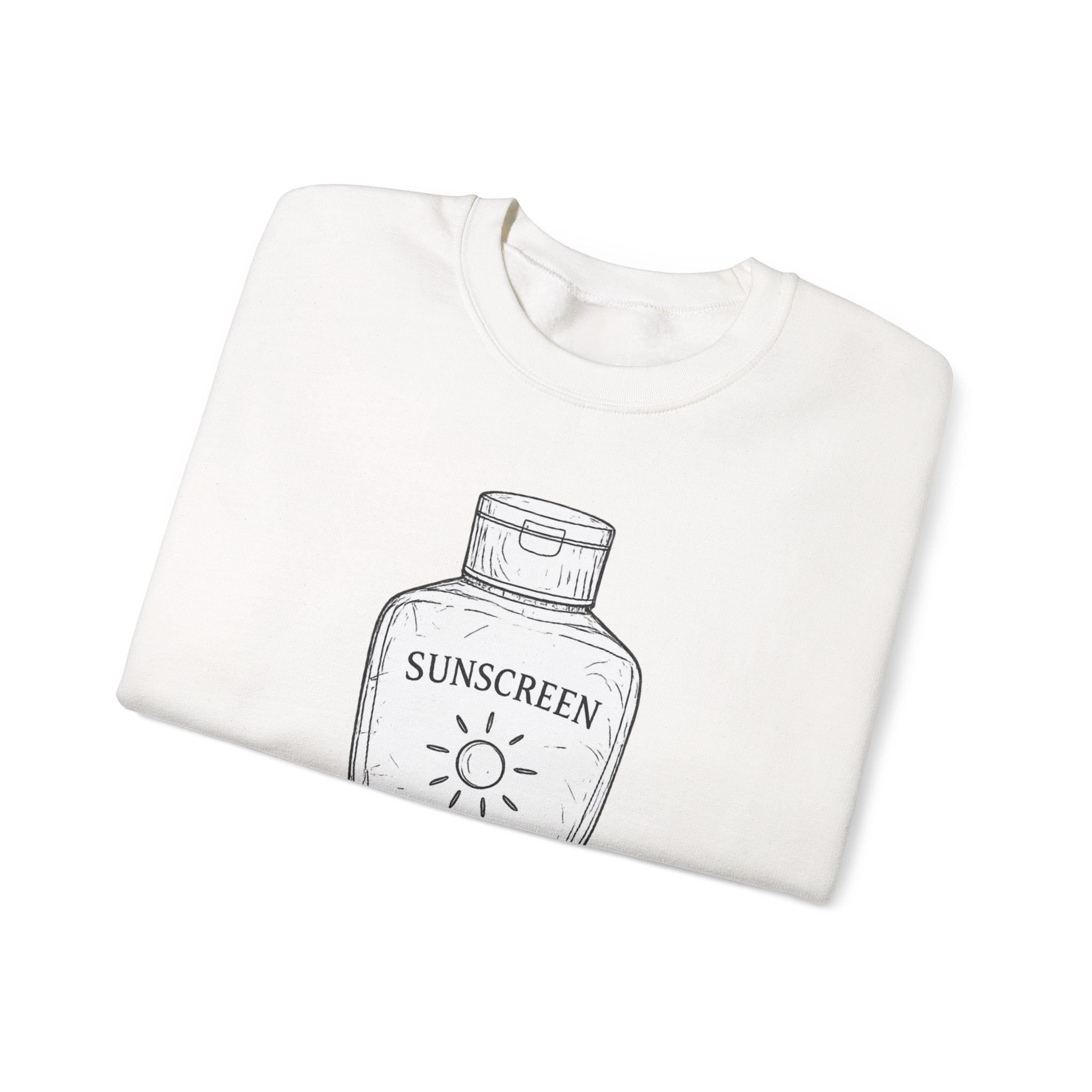 Sunscreen SPF 100 Crewneck Sweatshirt