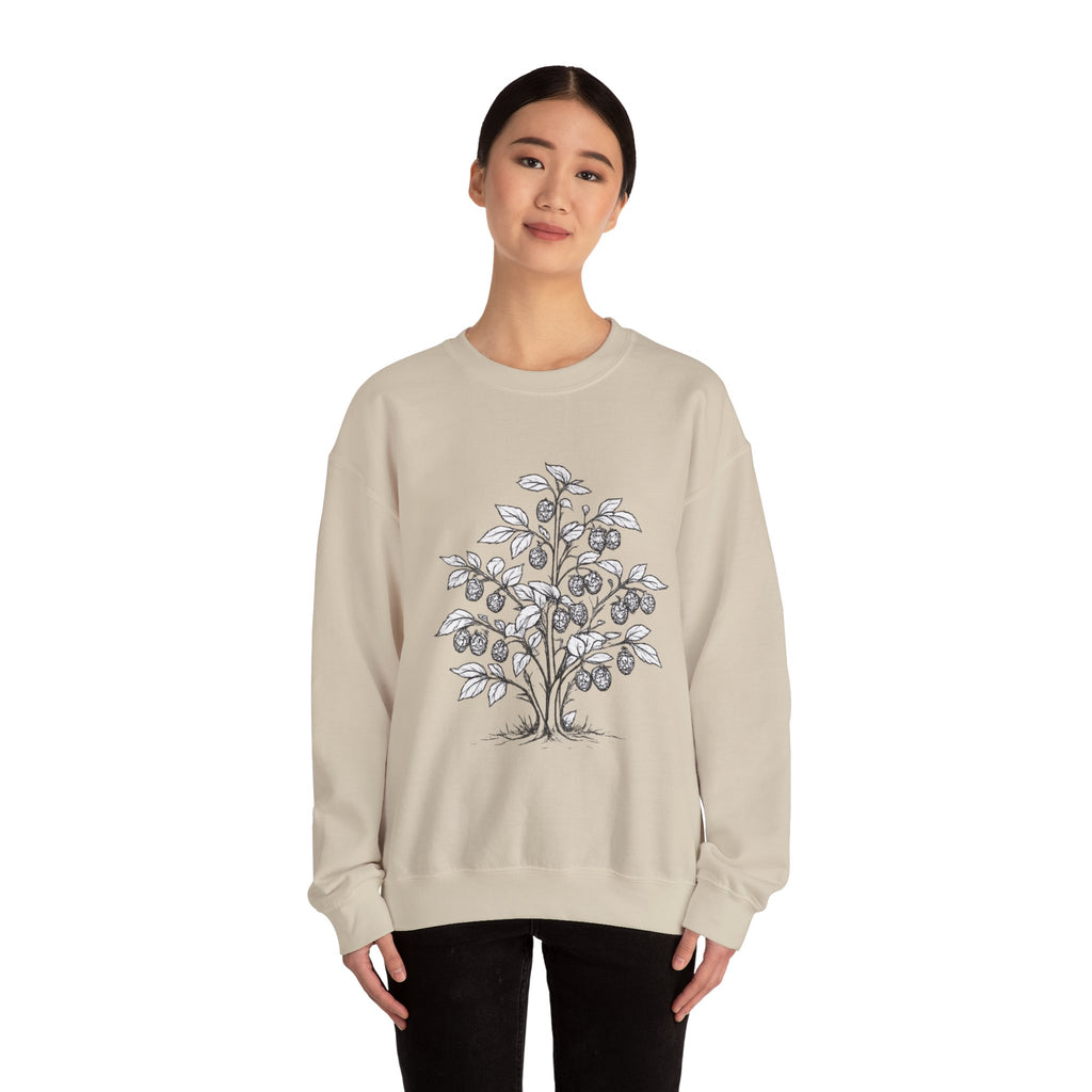 Raspberry bush Crewneck Sweatshirt
