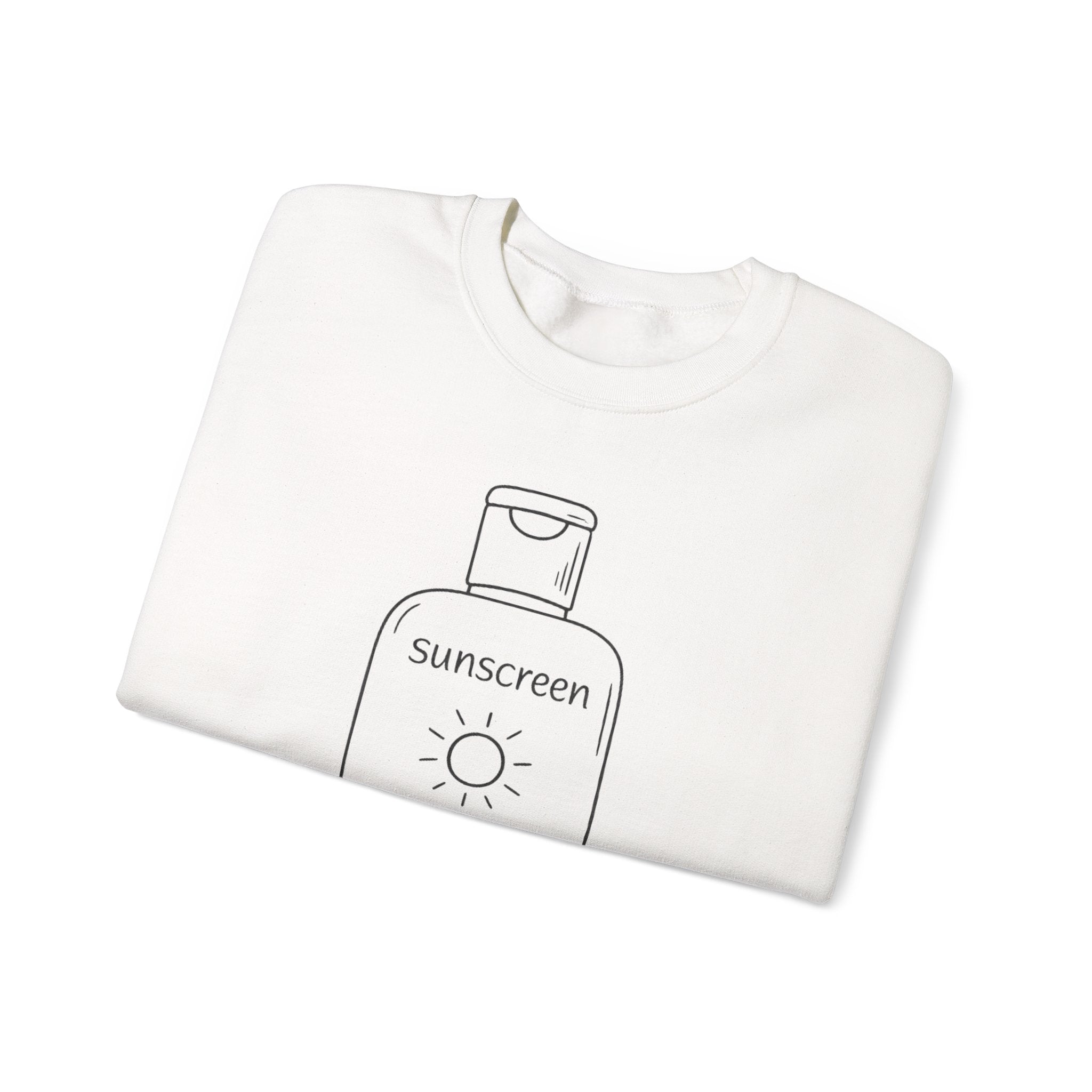 Sunscreen SPF 5 Crewneck Sweatshirt