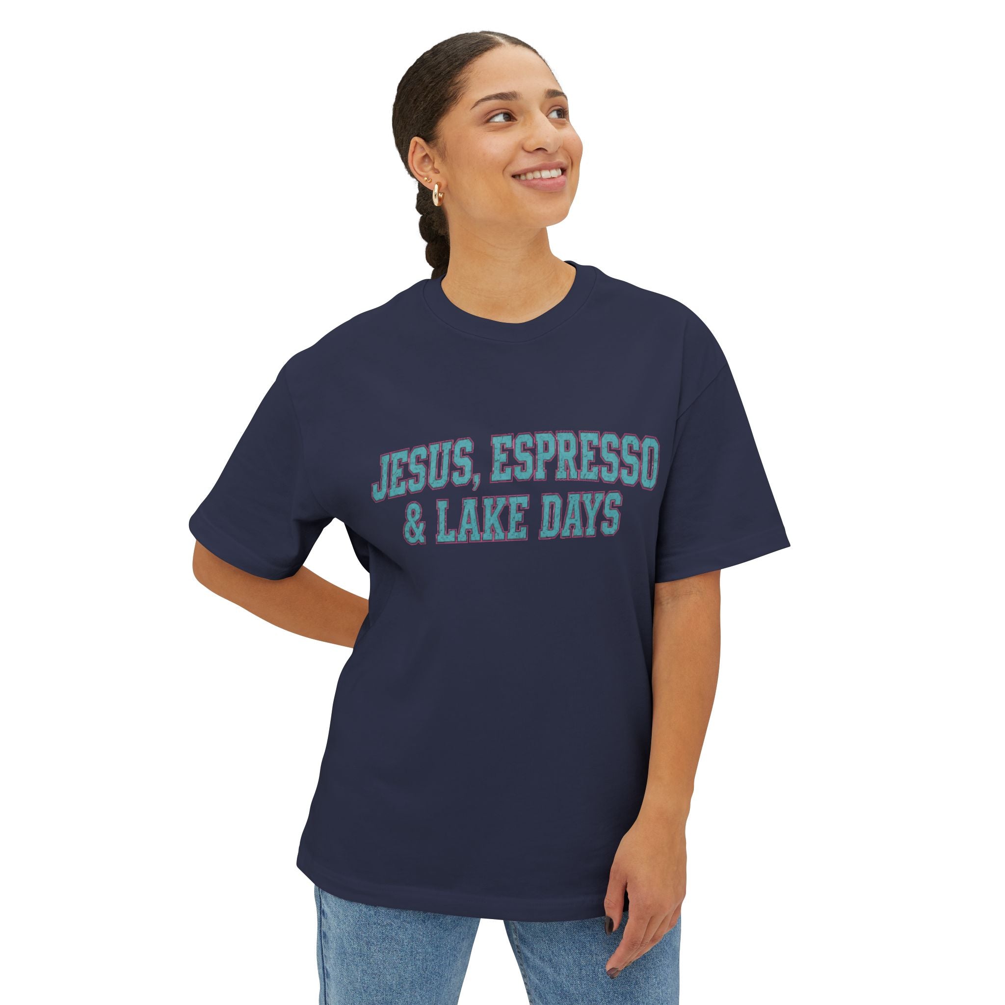 Jesus, Espresso and Lake Days Tee