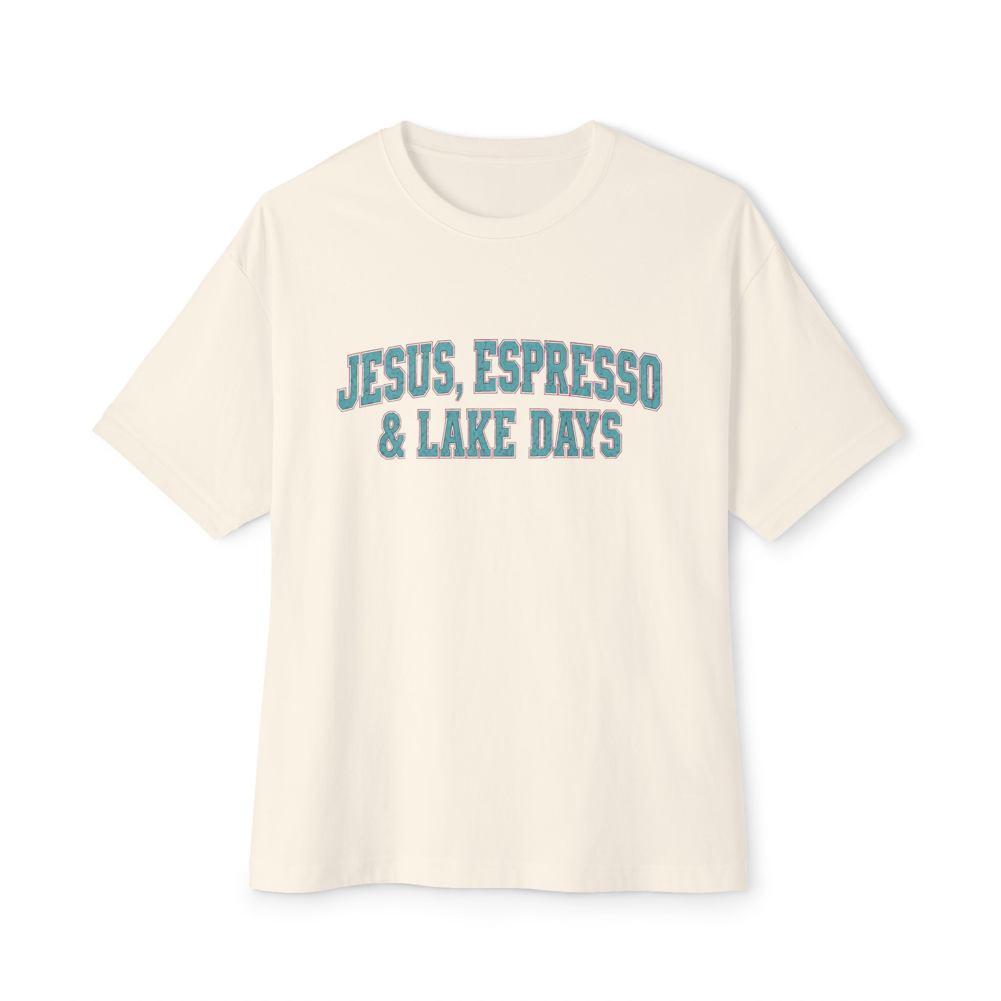 Jesus, Espresso and Lake Days Tee