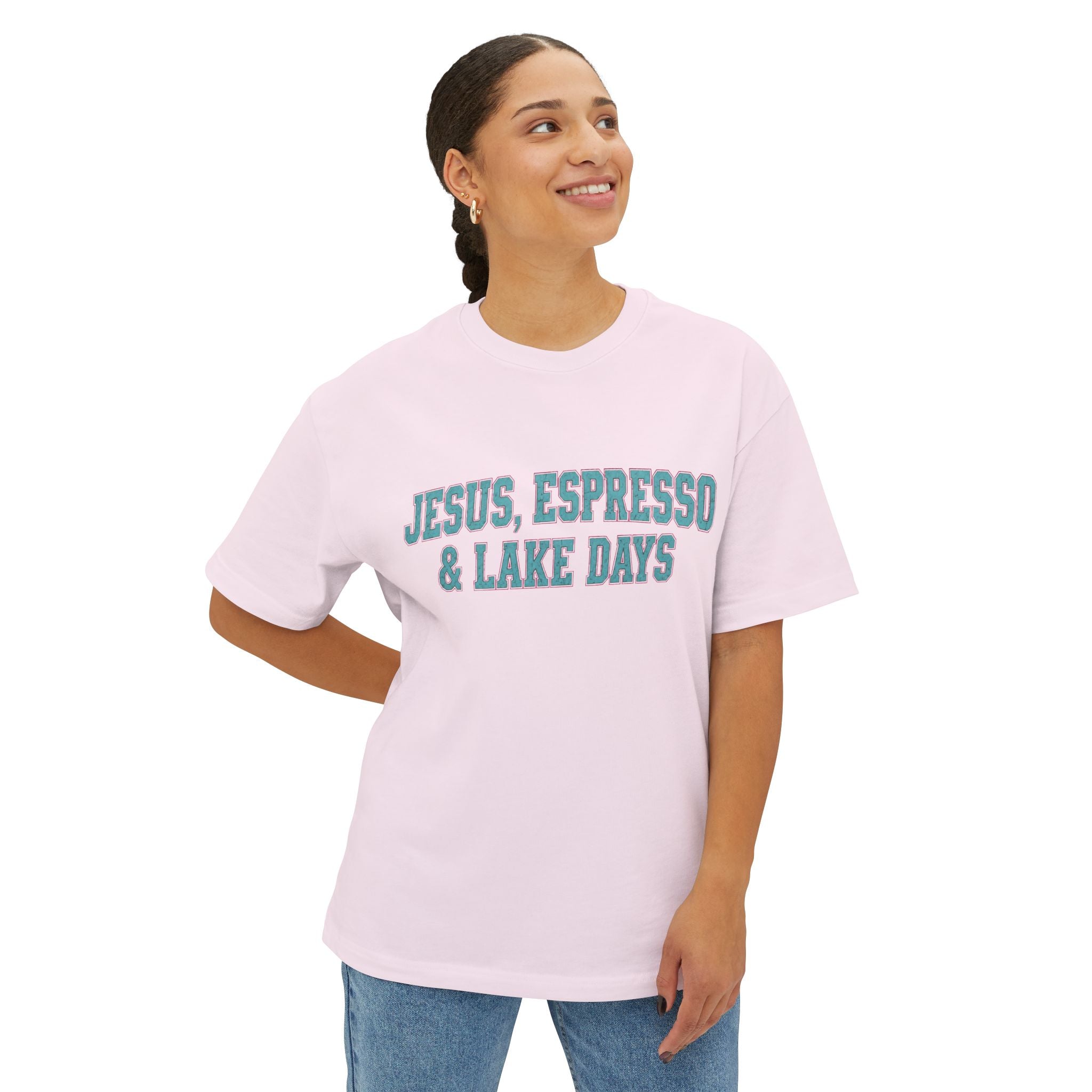 Jesus, Espresso and Lake Days Tee