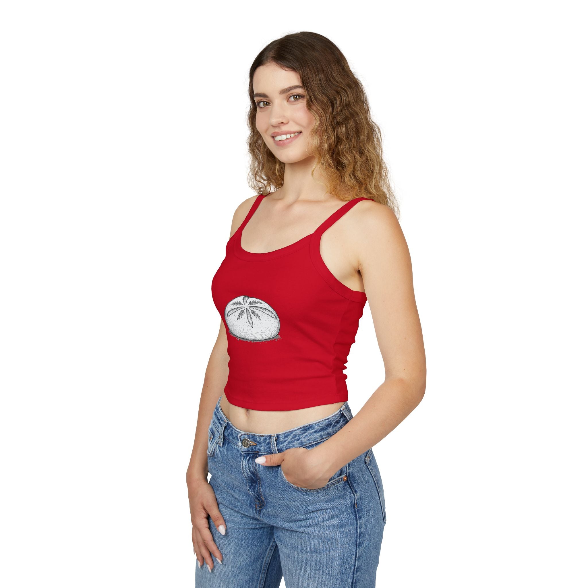Sourdough Loaf Tank Top — Women's Spaghetti Strap Baking Shirt