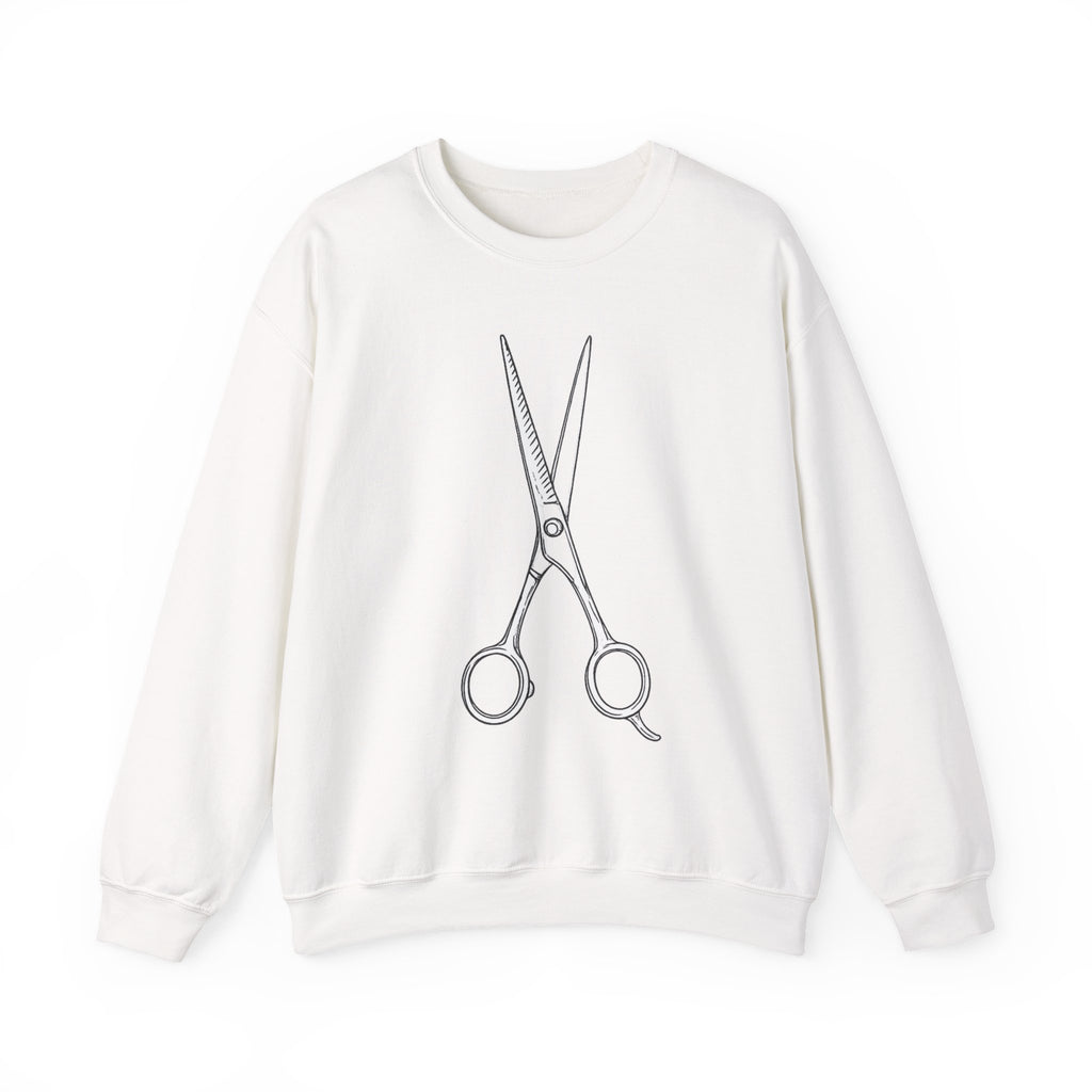 Barber scissors Crewneck Sweatshirt