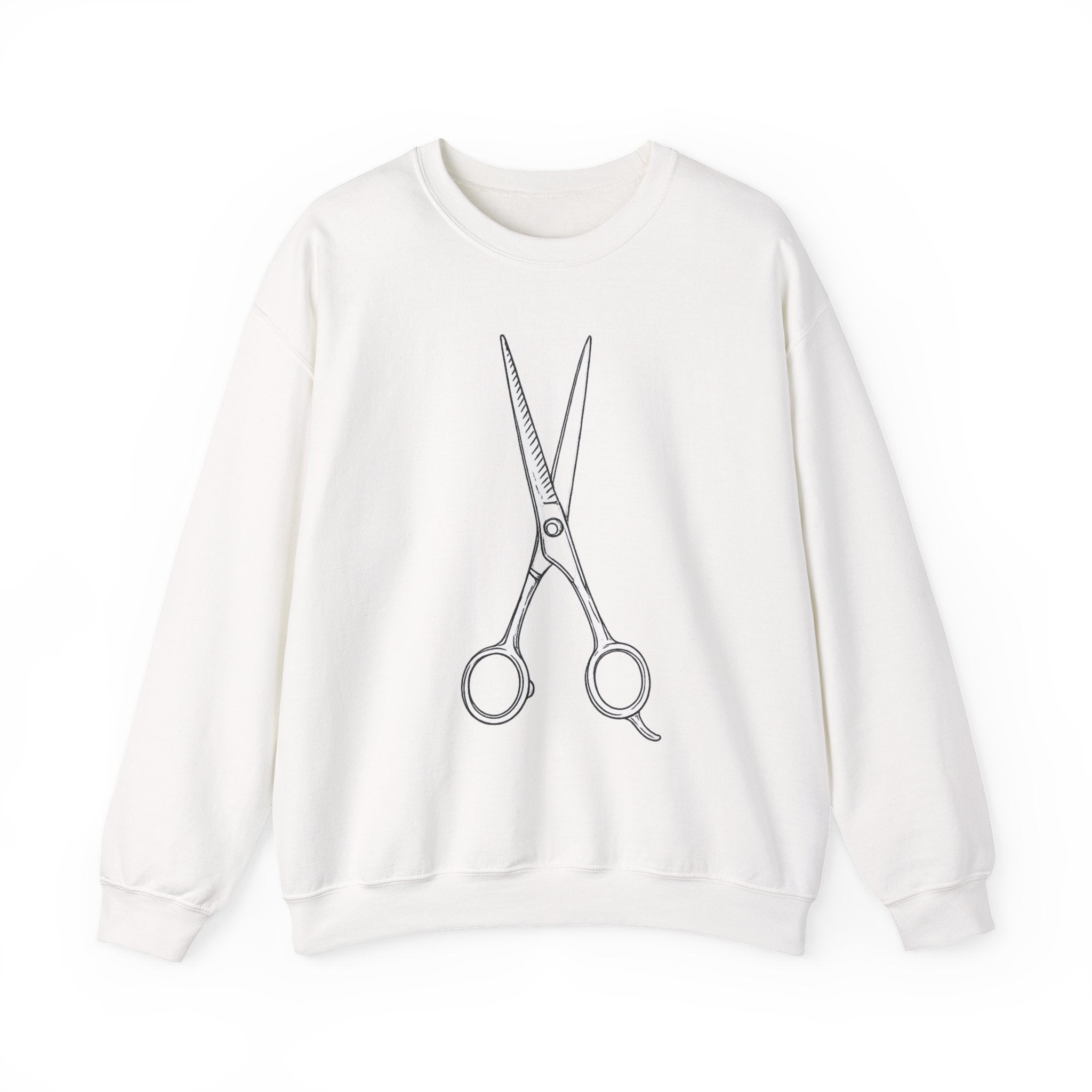 Barber scissors Crewneck Sweatshirt