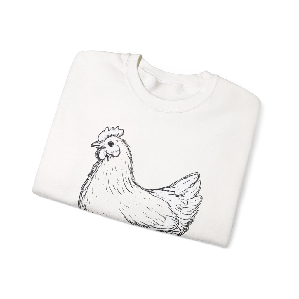Chicken Crewneck Sweatshirt — Farm Life Design