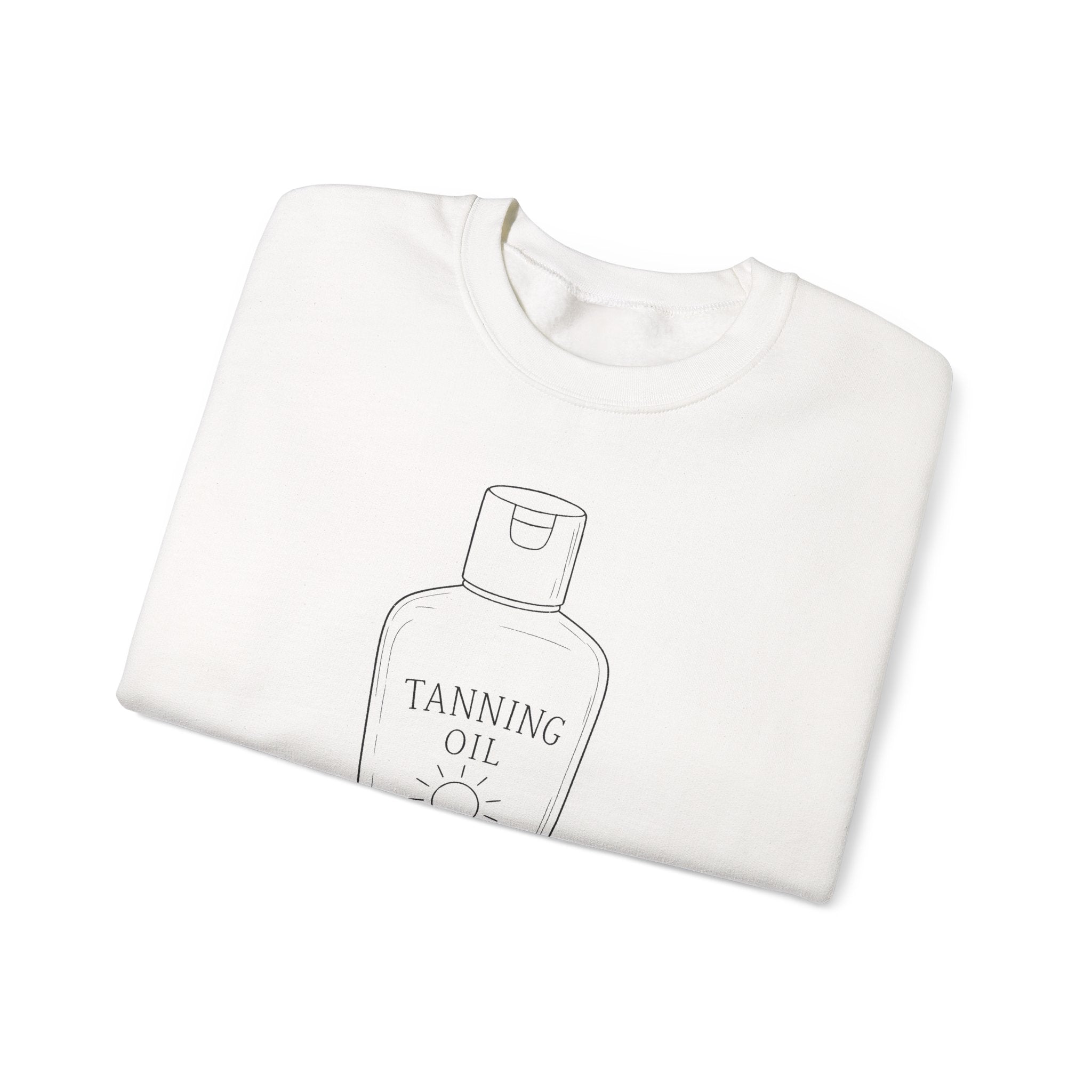 Tanning oil Crewneck Sweatshirt