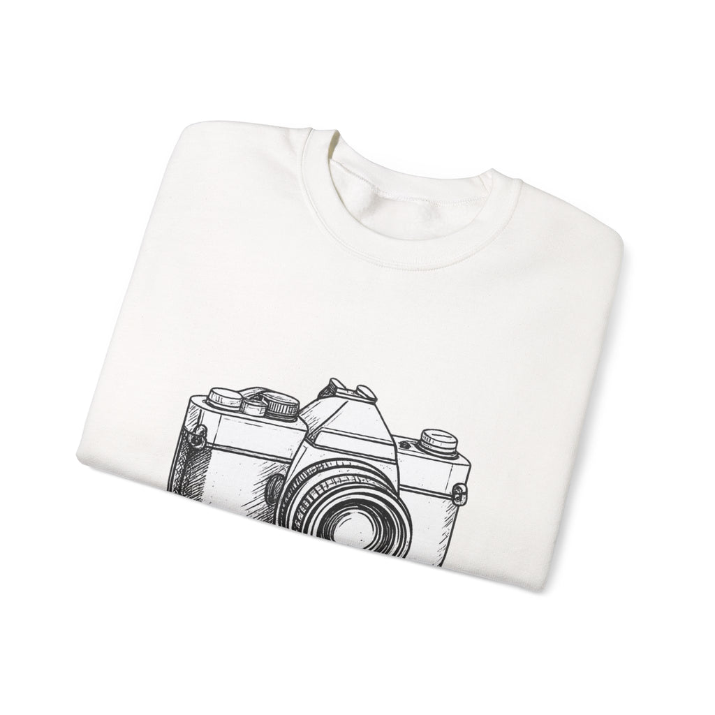 Film Camera Sweatshirt — Vintage Photography Crewneck