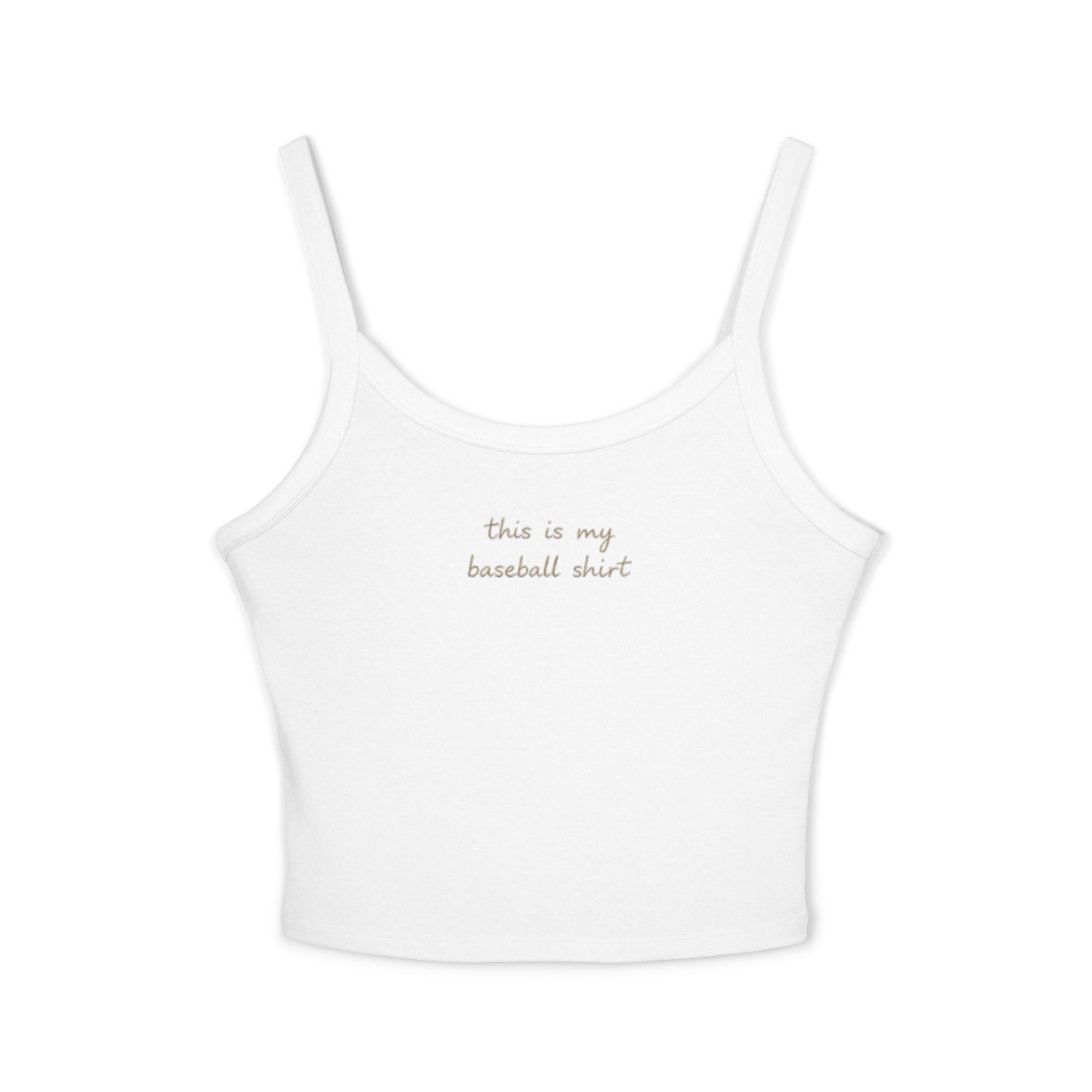 This is my baseball shirt Tank Top