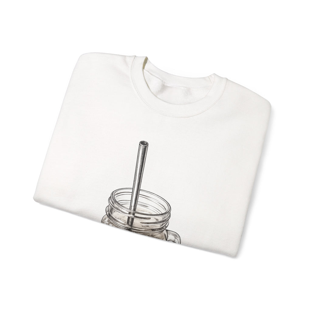 Oat Milk Latte Coffee Sweatshirt — Espresso Lover Crewneck