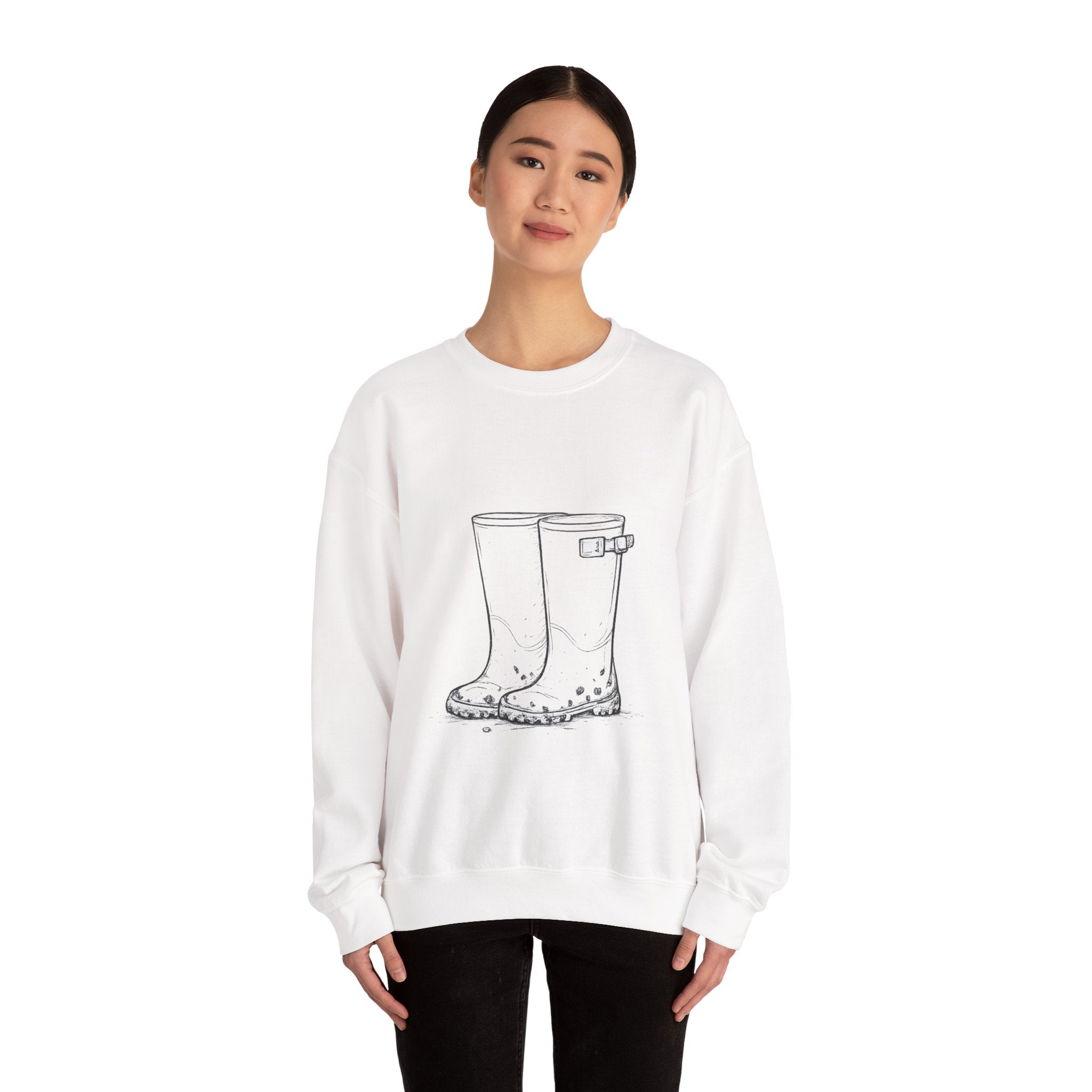 Garden boots Crewneck Sweatshirt