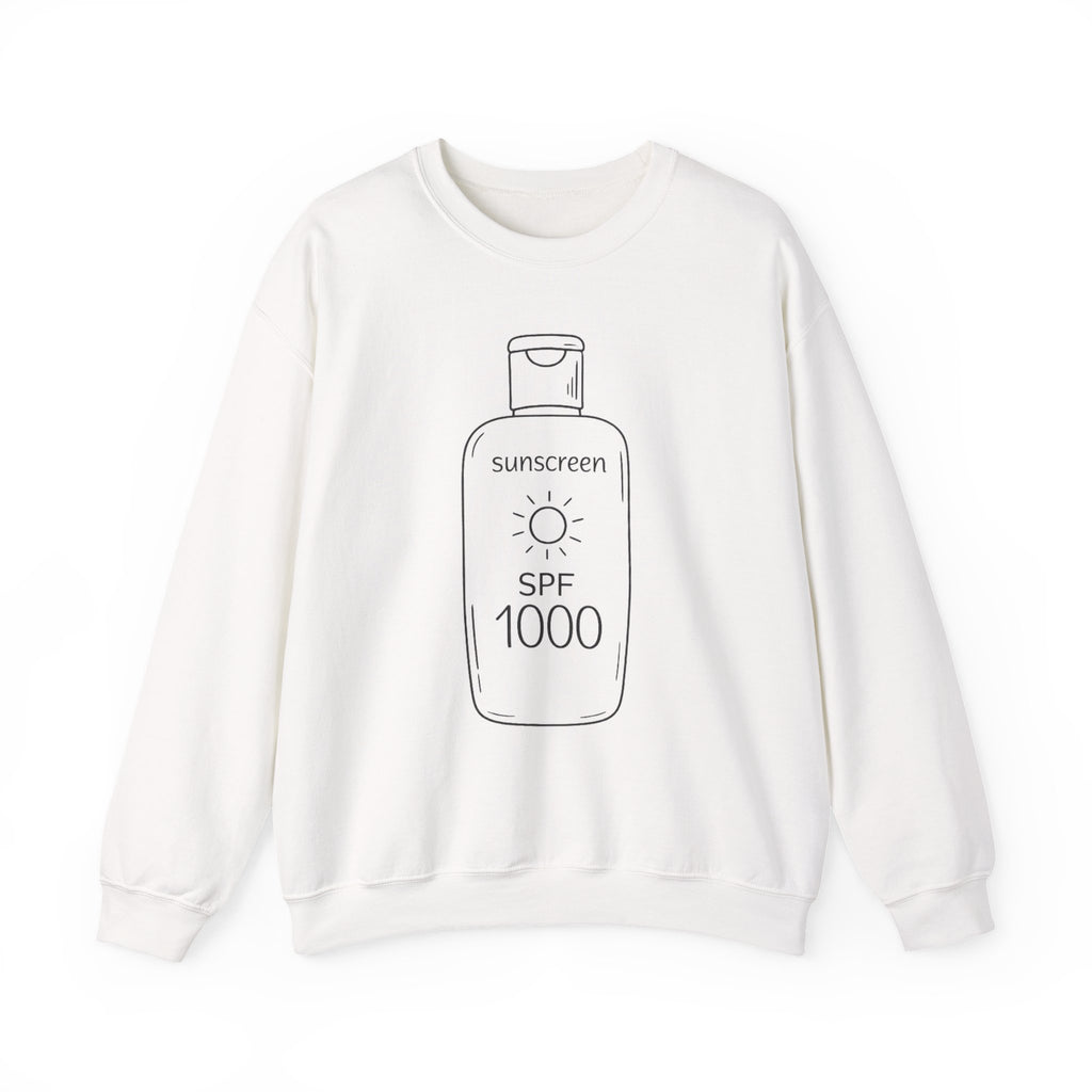 Sunscreen SPF 1000 Crewneck Sweatshirt