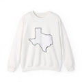 Texas 'TX' Crewneck Sweatshirt — Classic State Pride Pullover