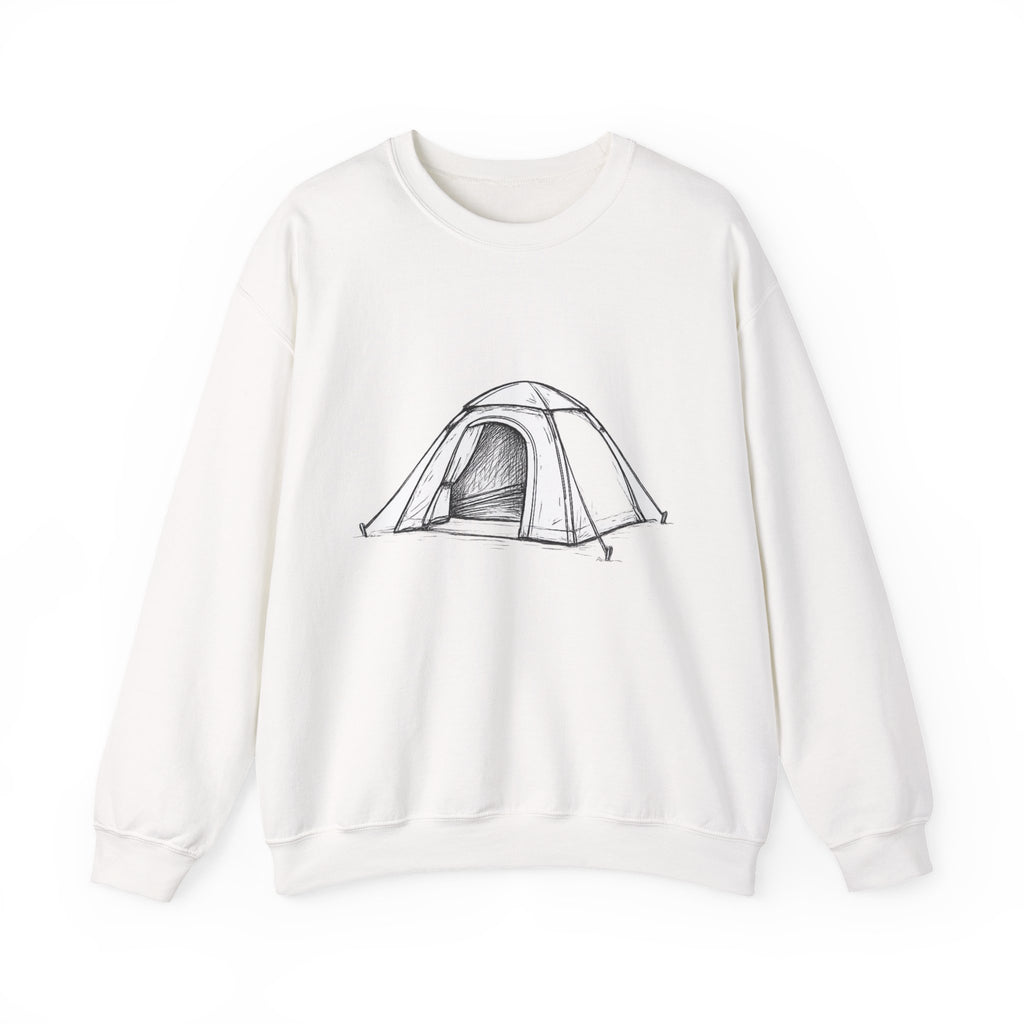 Camping tent Crewneck Sweatshirt