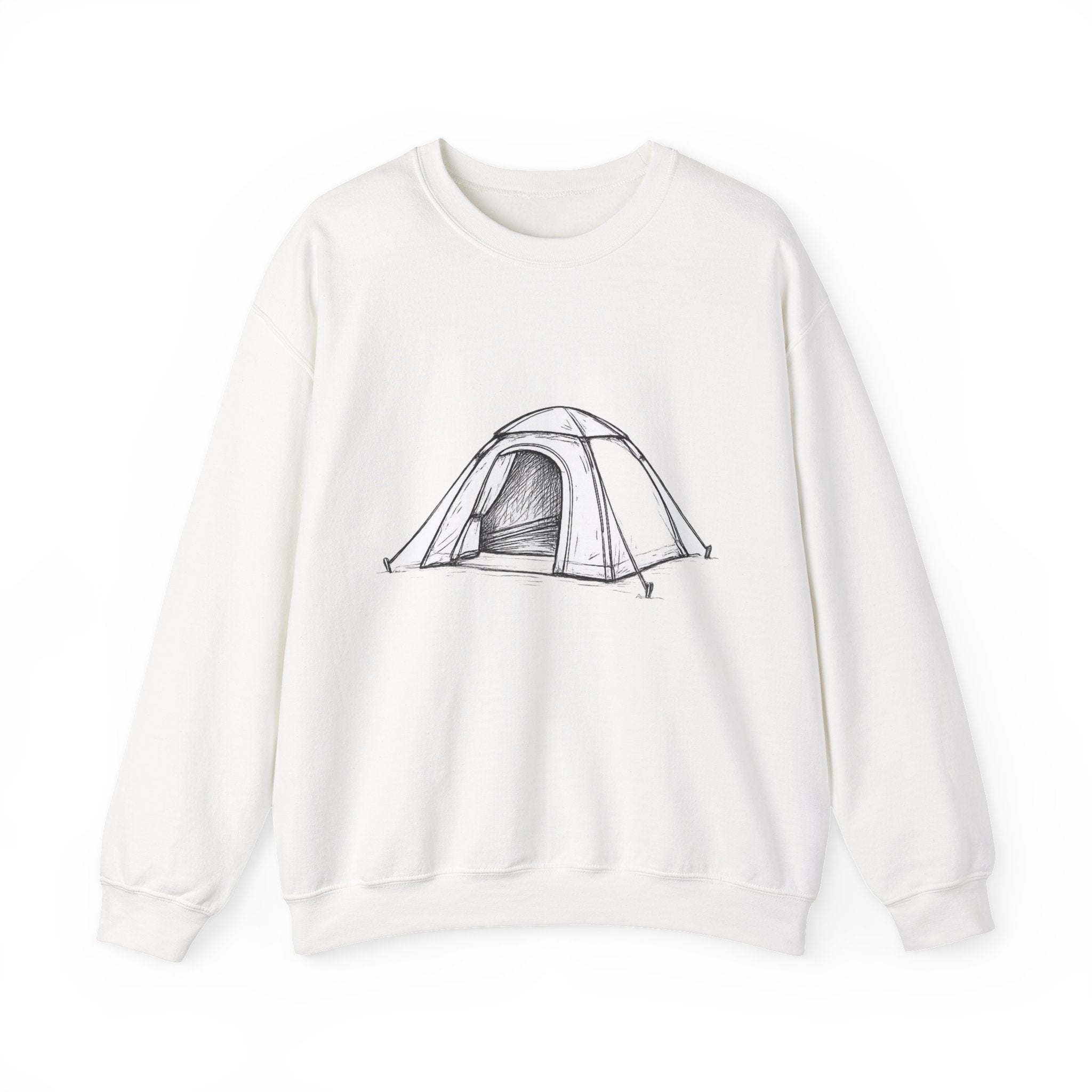 Camping tent Crewneck Sweatshirt