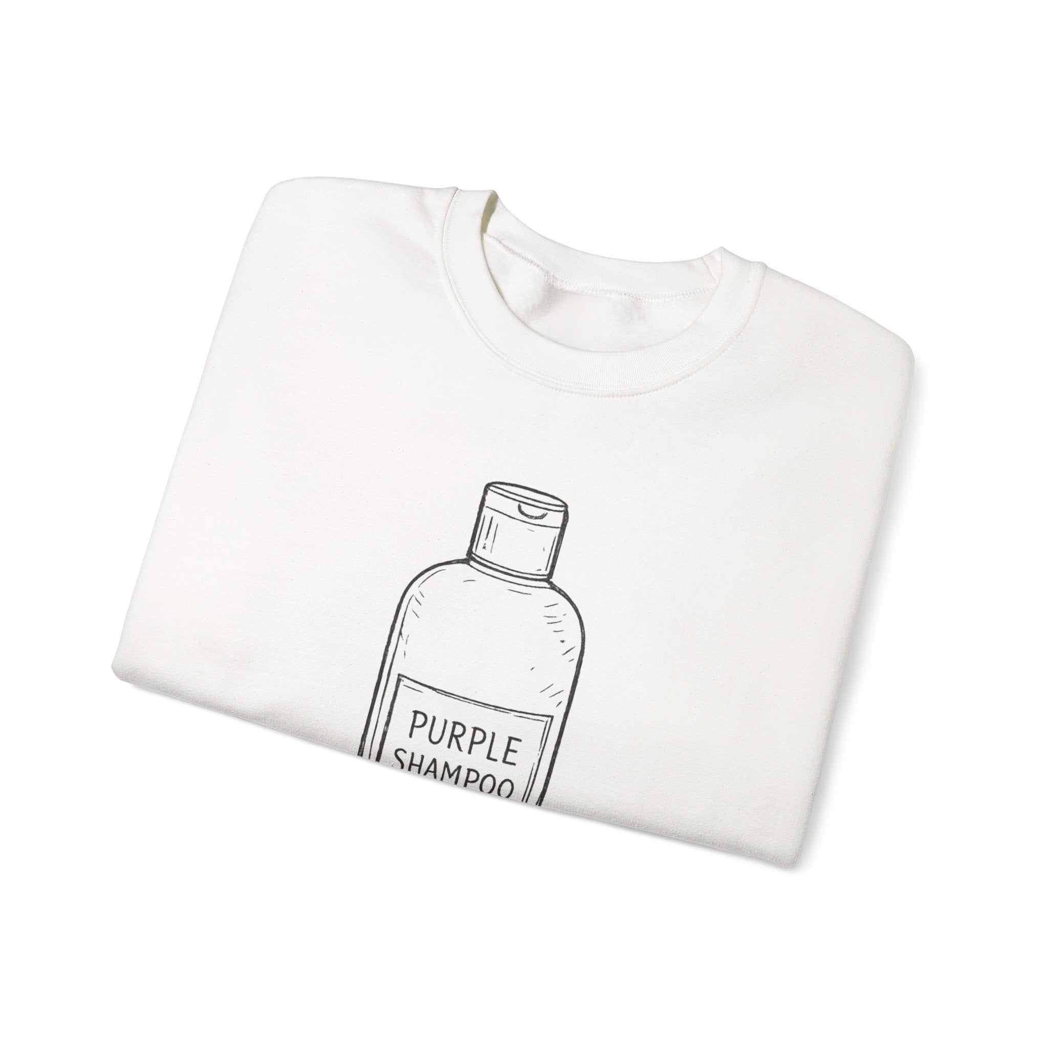 Purple shampoo Crewneck Sweatshirt