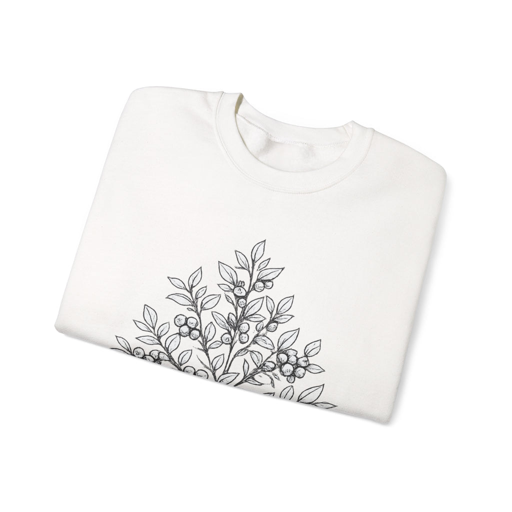 Blueberry bush Crewneck Sweatshirt