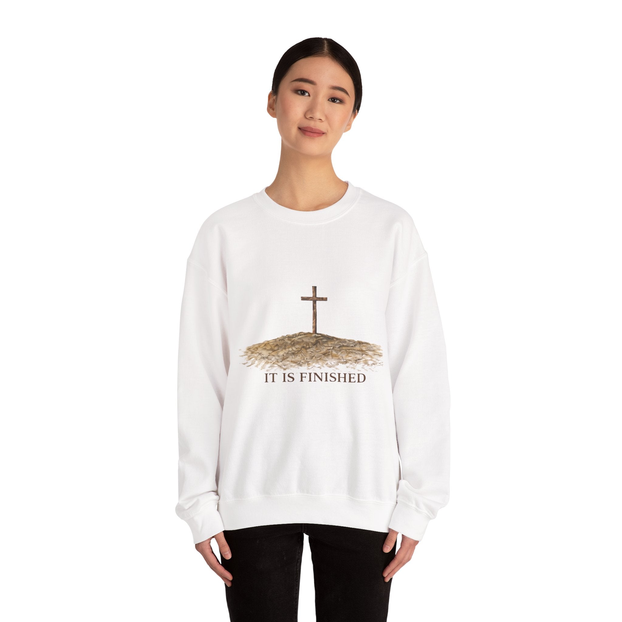 It Is Finished Crewneck Sweatshirt