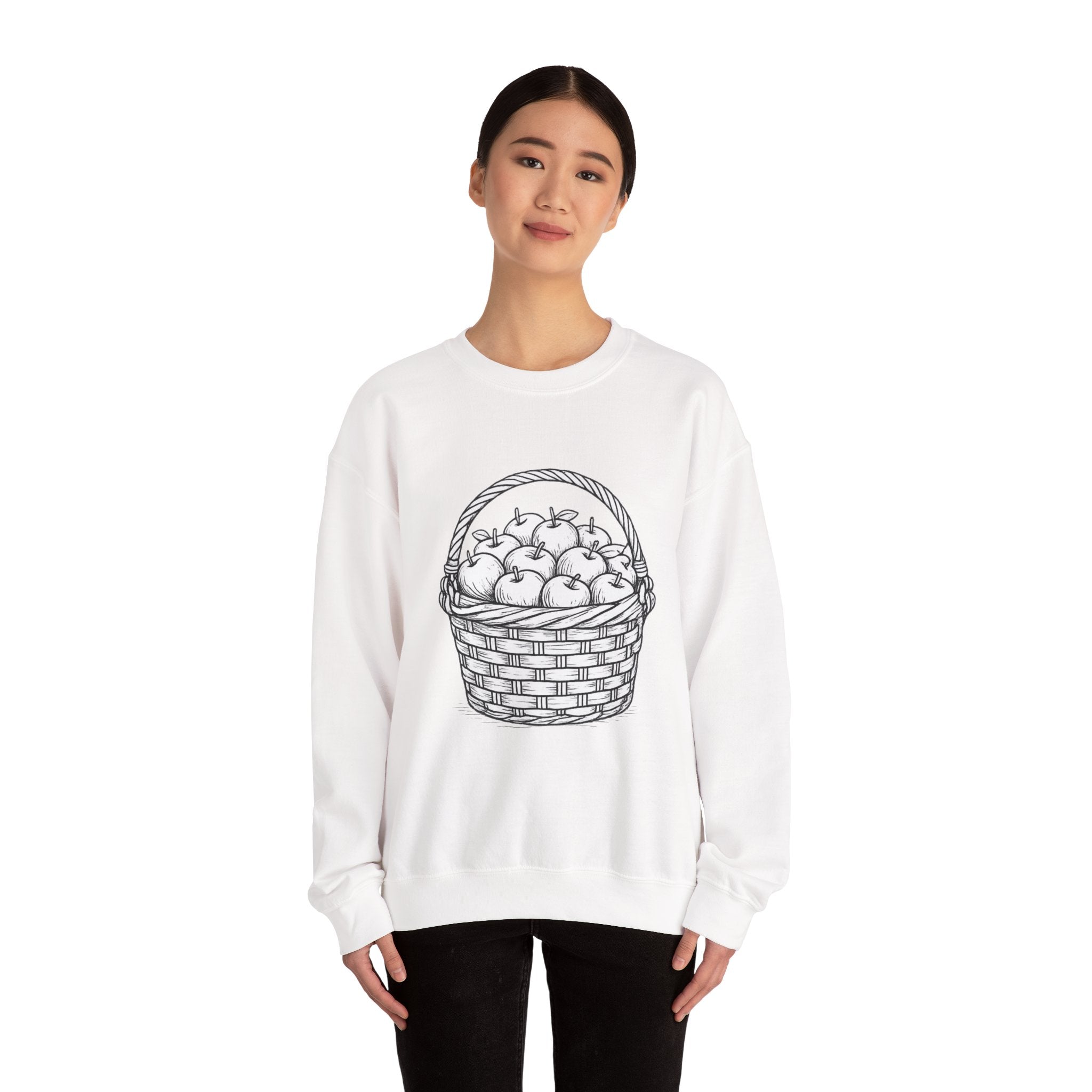 Apple basket Crewneck Sweatshirt