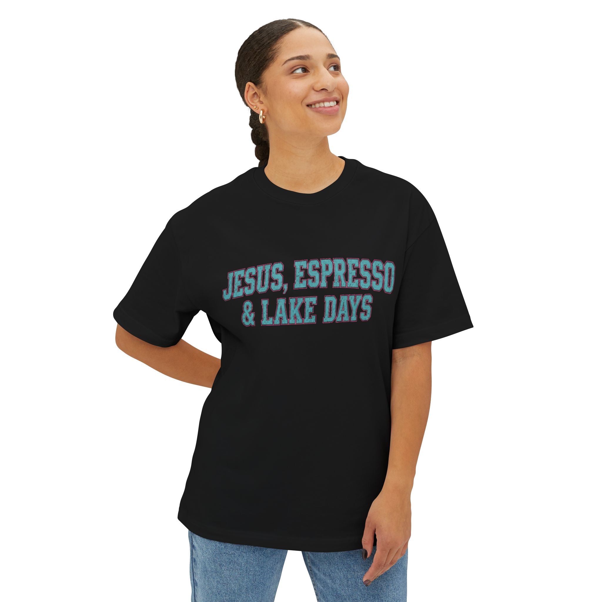 Jesus, Espresso and Lake Days Tee