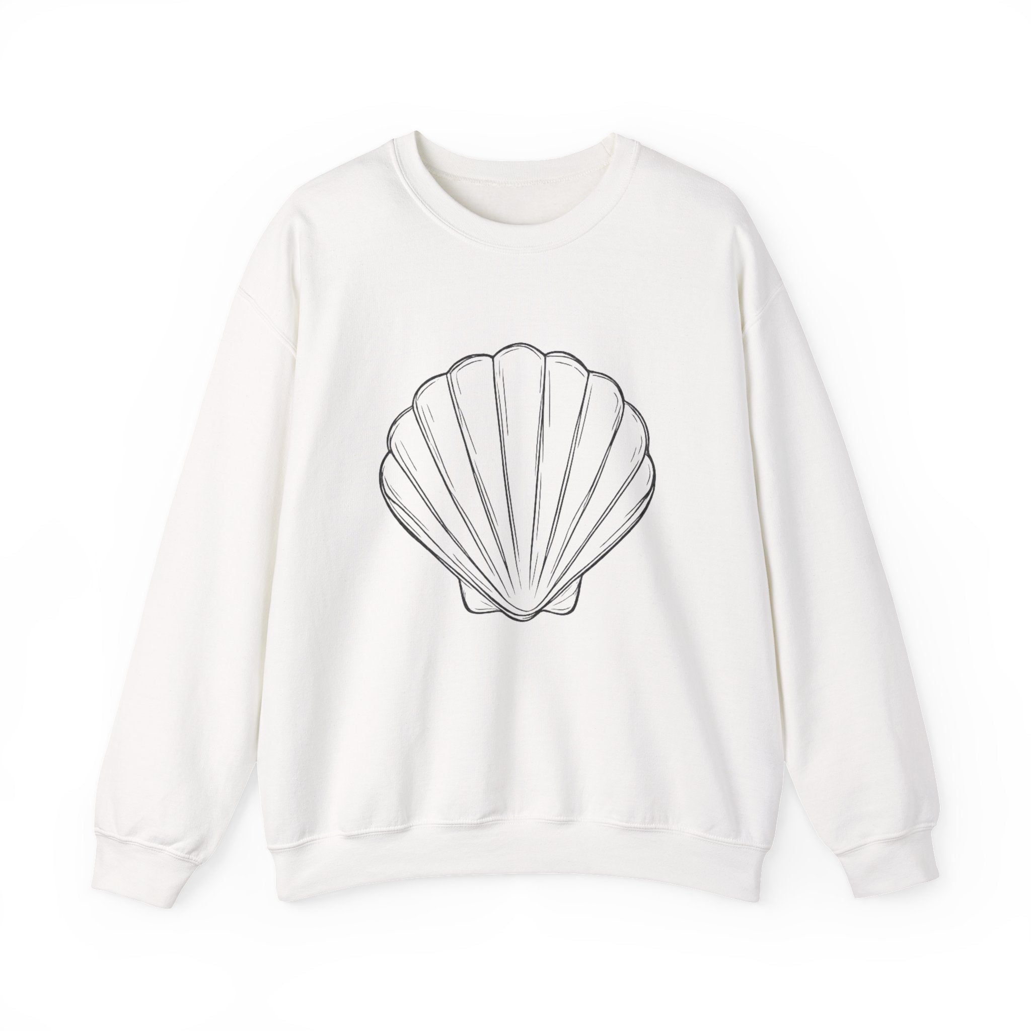 Clam shell Crewneck Sweatshirt