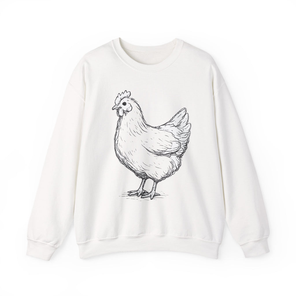 Chicken Crewneck Sweatshirt — Farm Life Design
