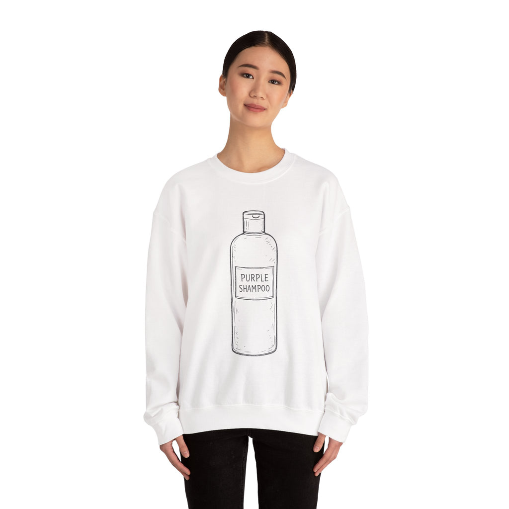 Purple shampoo Crewneck Sweatshirt