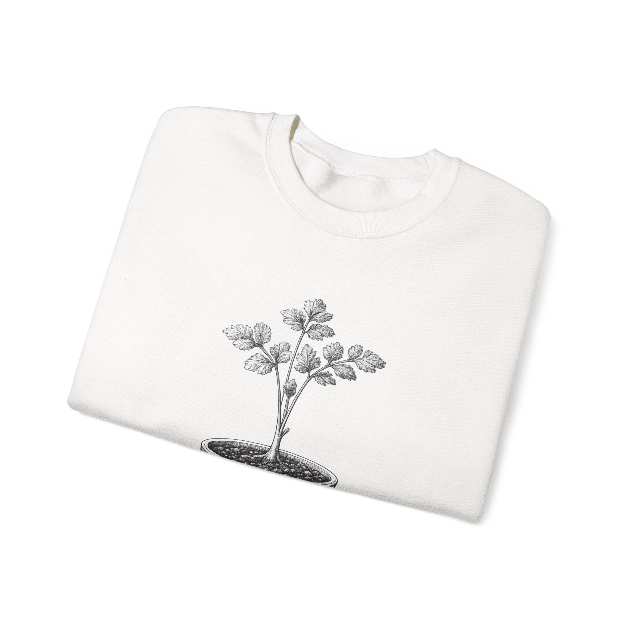 Cilantro Seedling Crewneck Sweatshirt