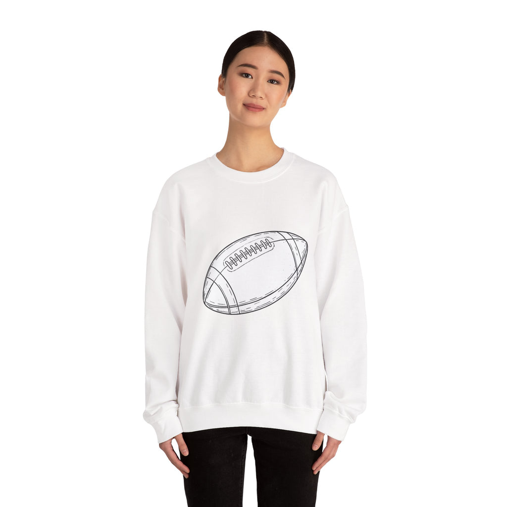 Football Crewneck Sweatshirt