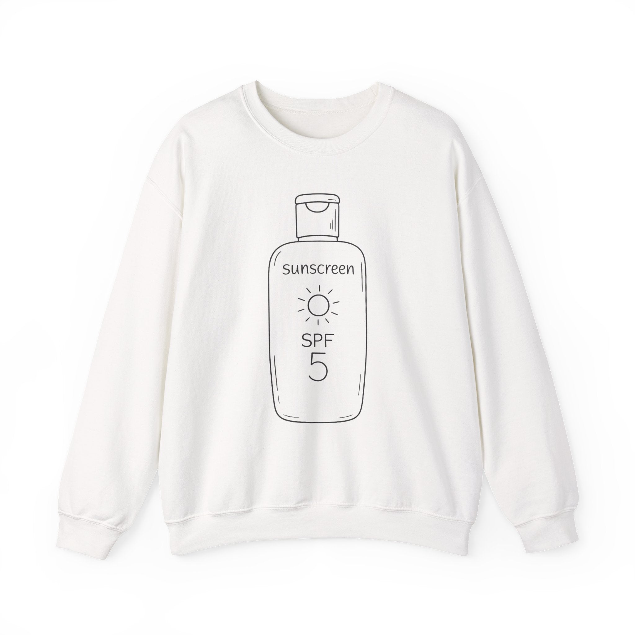 Sunscreen SPF 5 Crewneck Sweatshirt